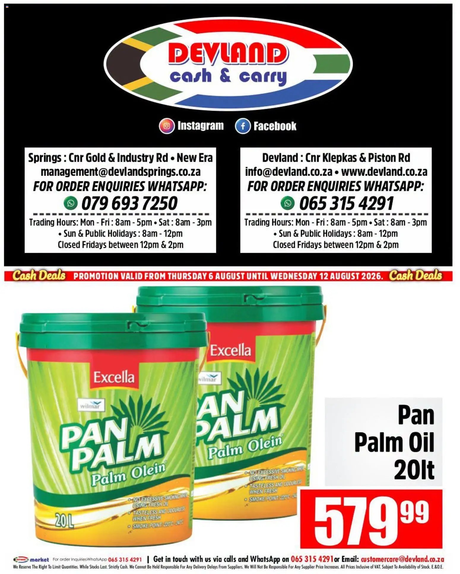 Devland Cash Deals