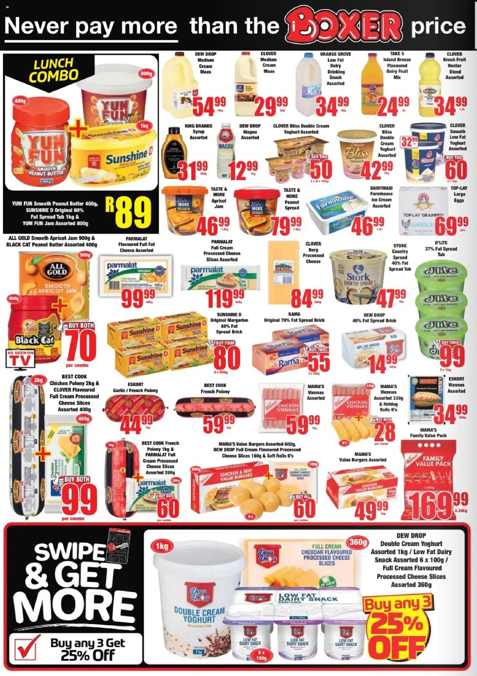 Boxer KwaZulu-Natal - Specials
