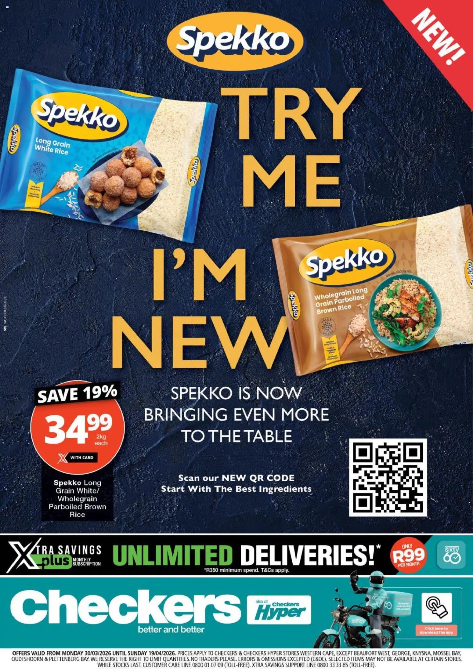 Checkers - Western Cape - Spekko Promotion (2026-03-30 - 2026-04-19) | 1