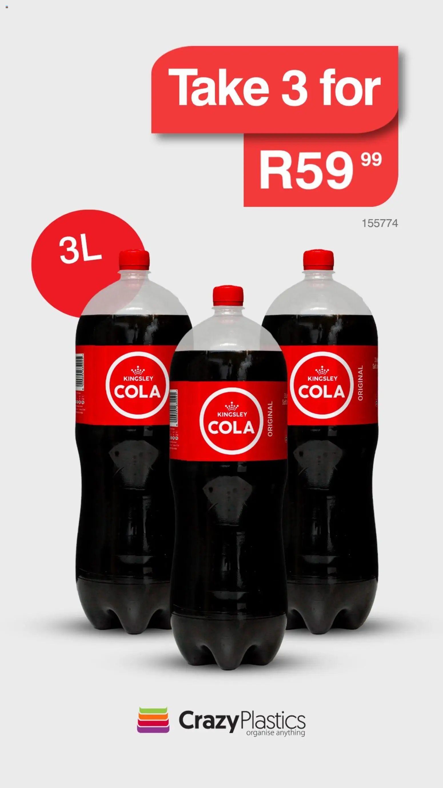 Crazy Plastics Weekend Specials