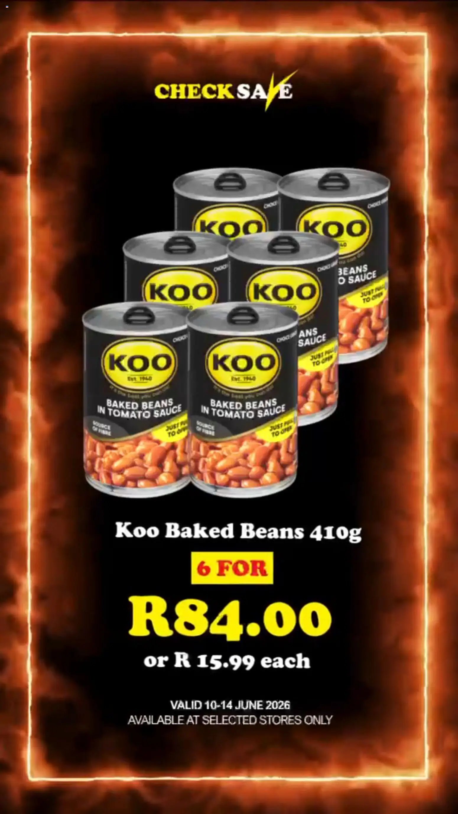 Check Save Specials