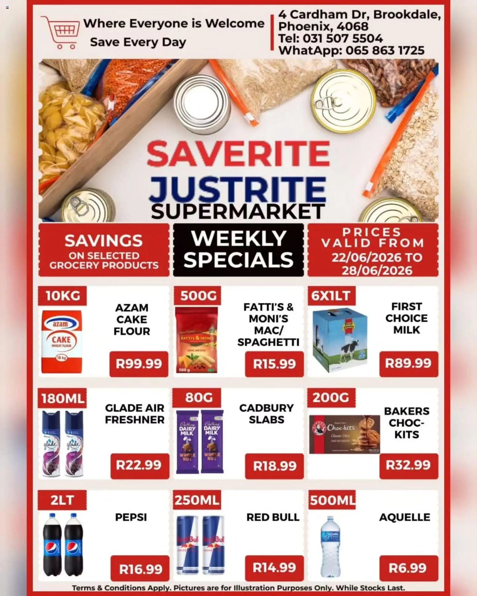 Saverite Specials