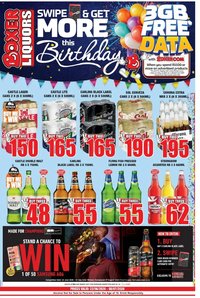 Boxer Eastern Cape, Western Cape - Liquors