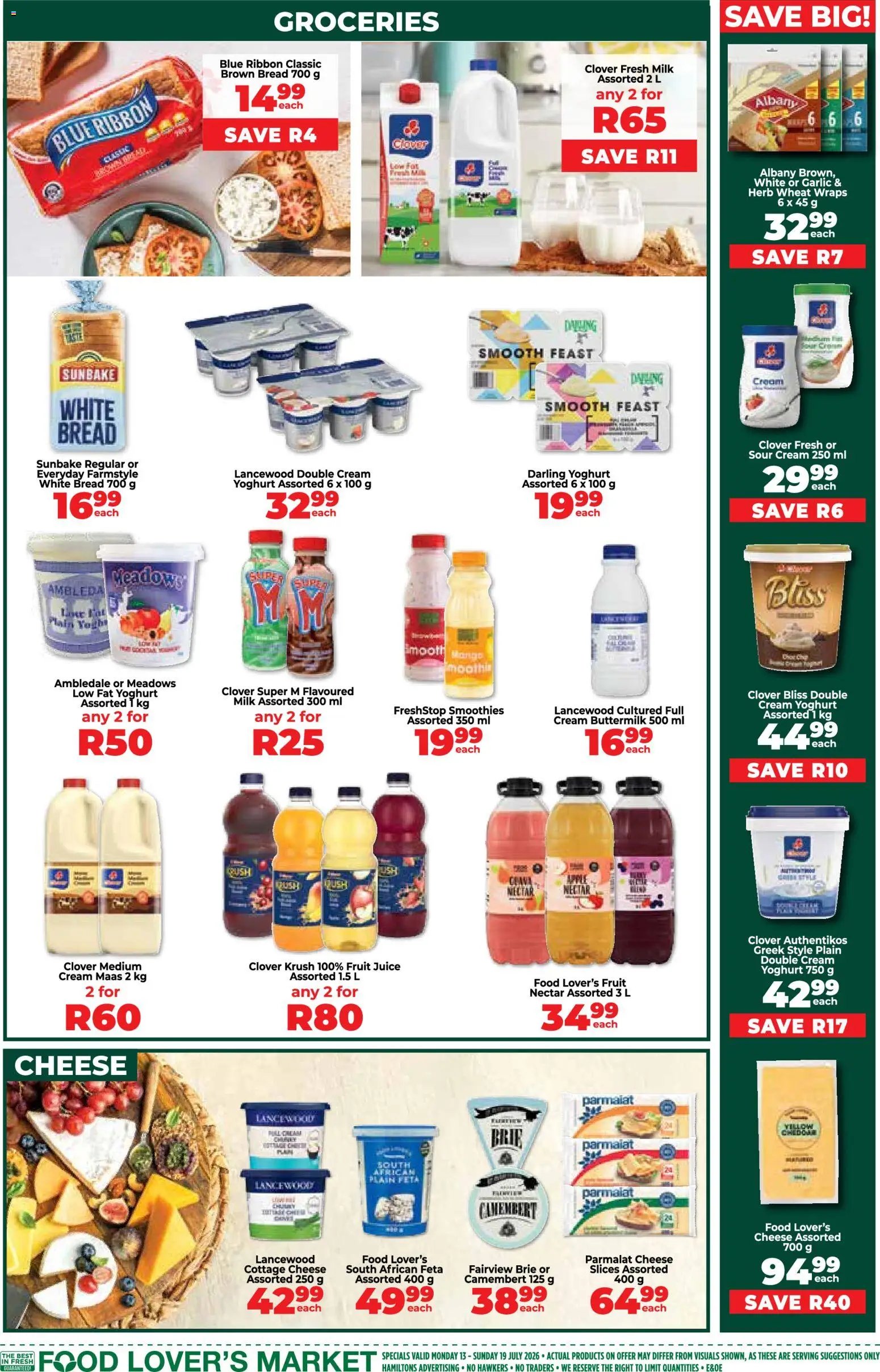 Food Lover's Market Inland Provinces - Mid Month Specials