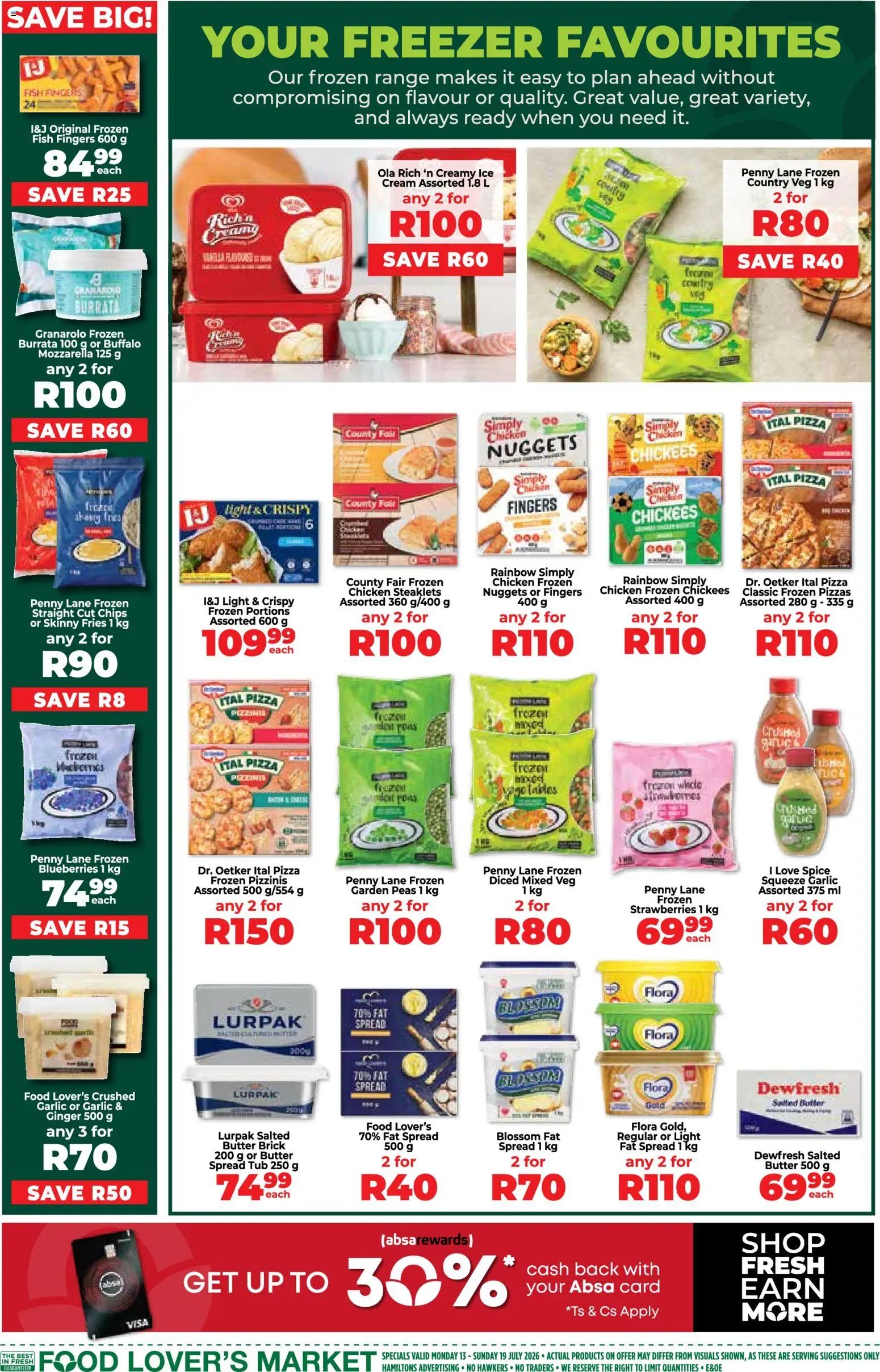 Food Lover's Market Inland Provinces - Mid Month Specials