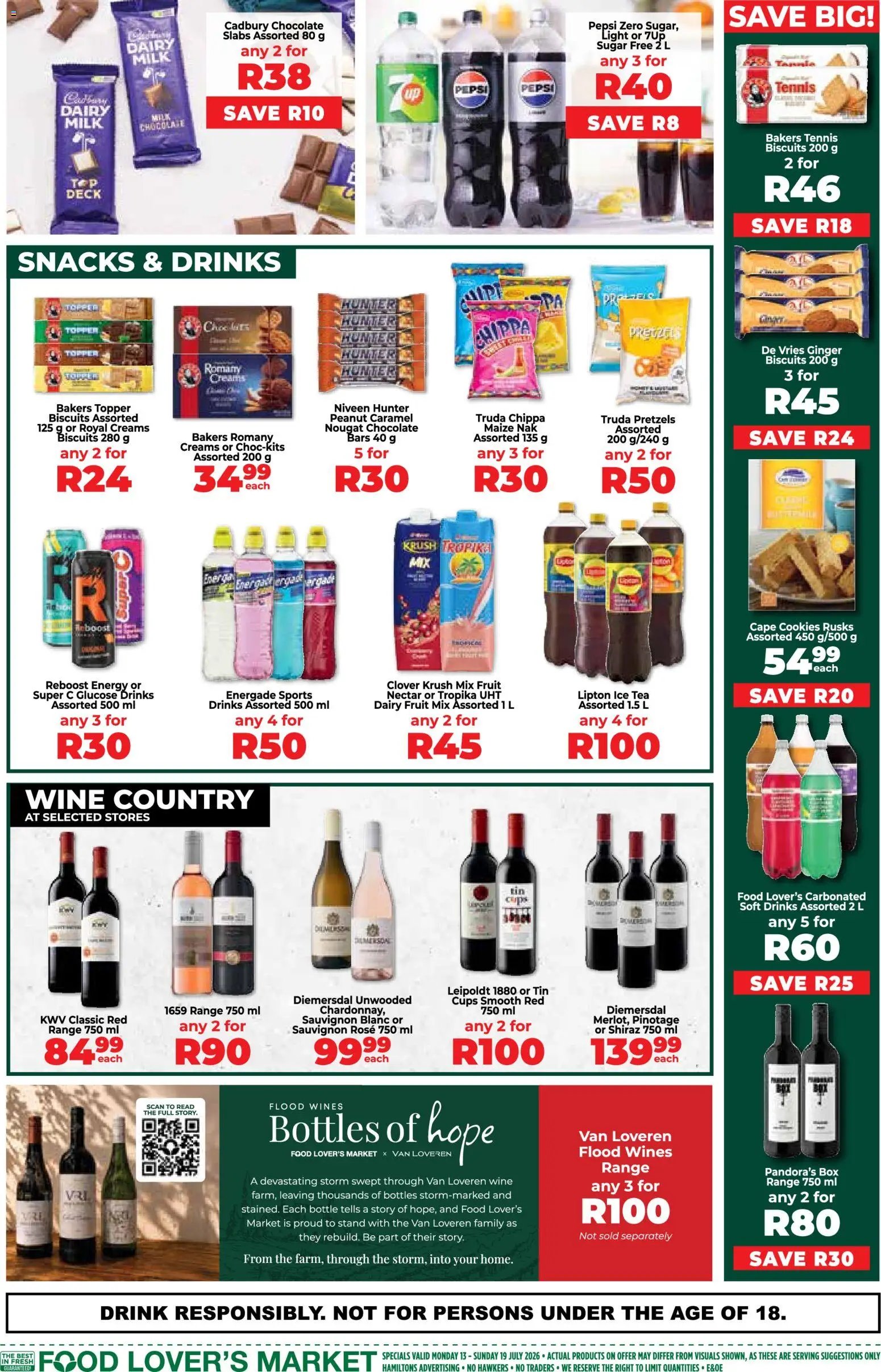 Food Lover's Market Inland Provinces - Mid Month Specials