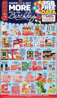 Boxer Weekly Specials