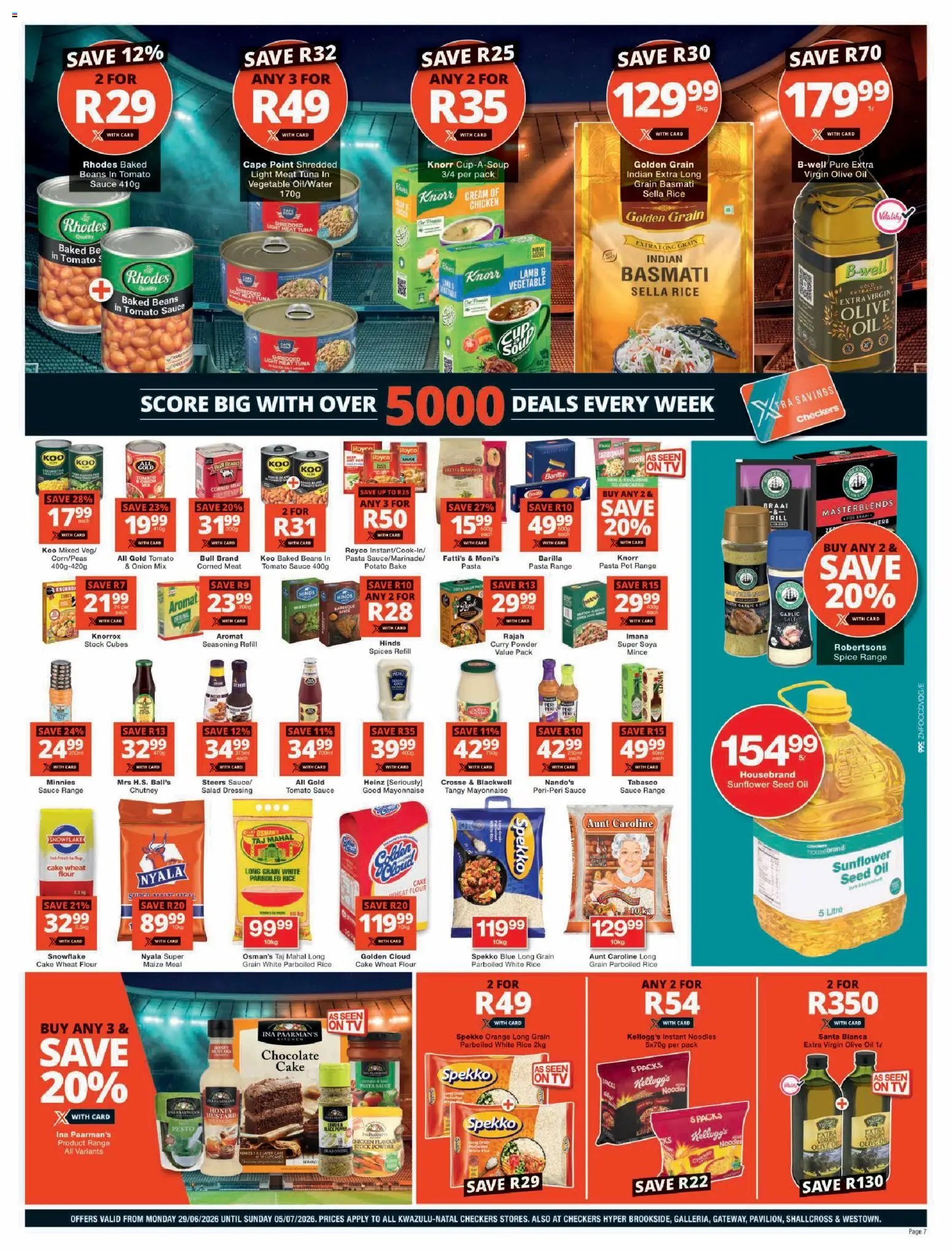 Checkers Specials