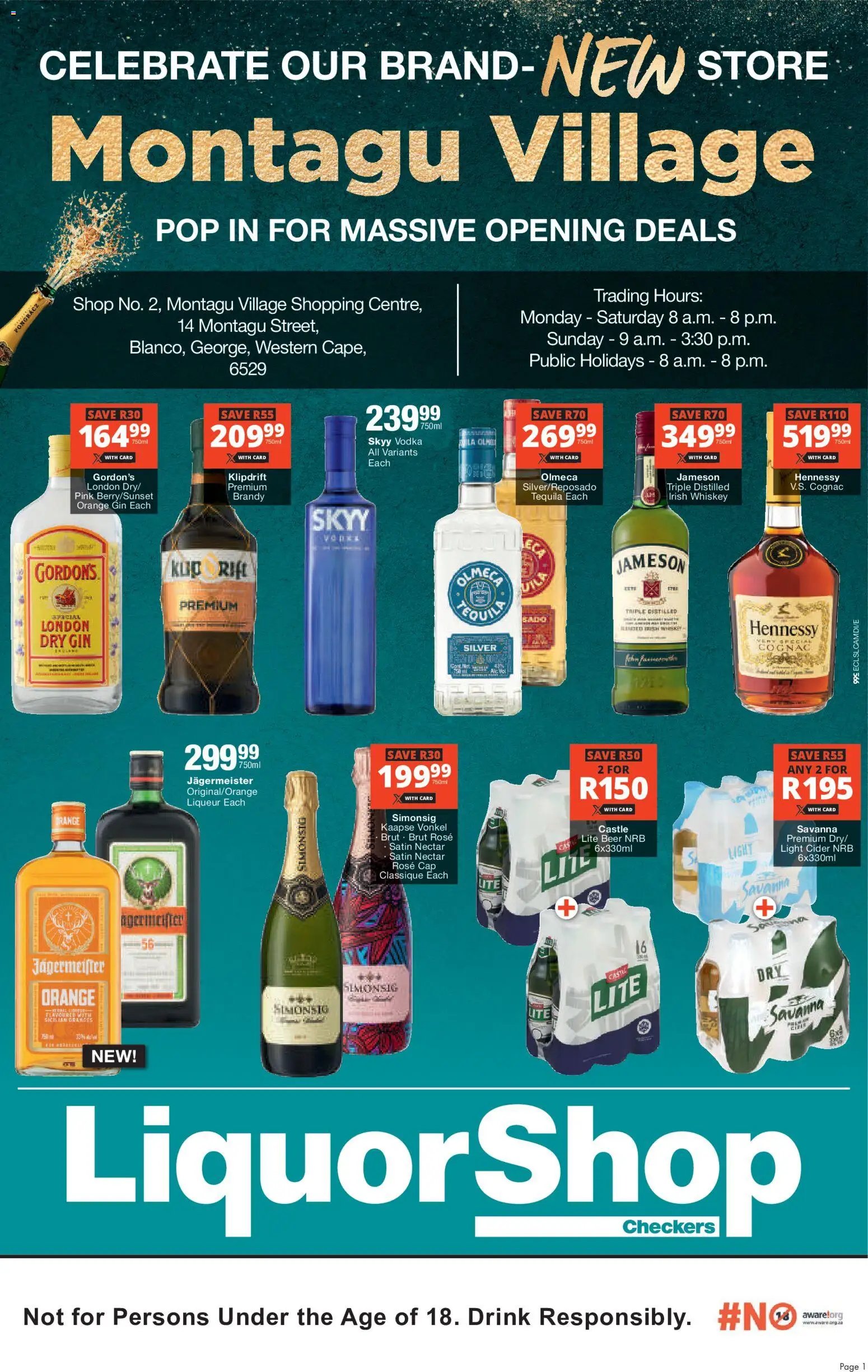 Checkers Montagu Village - LiquorShop Specials