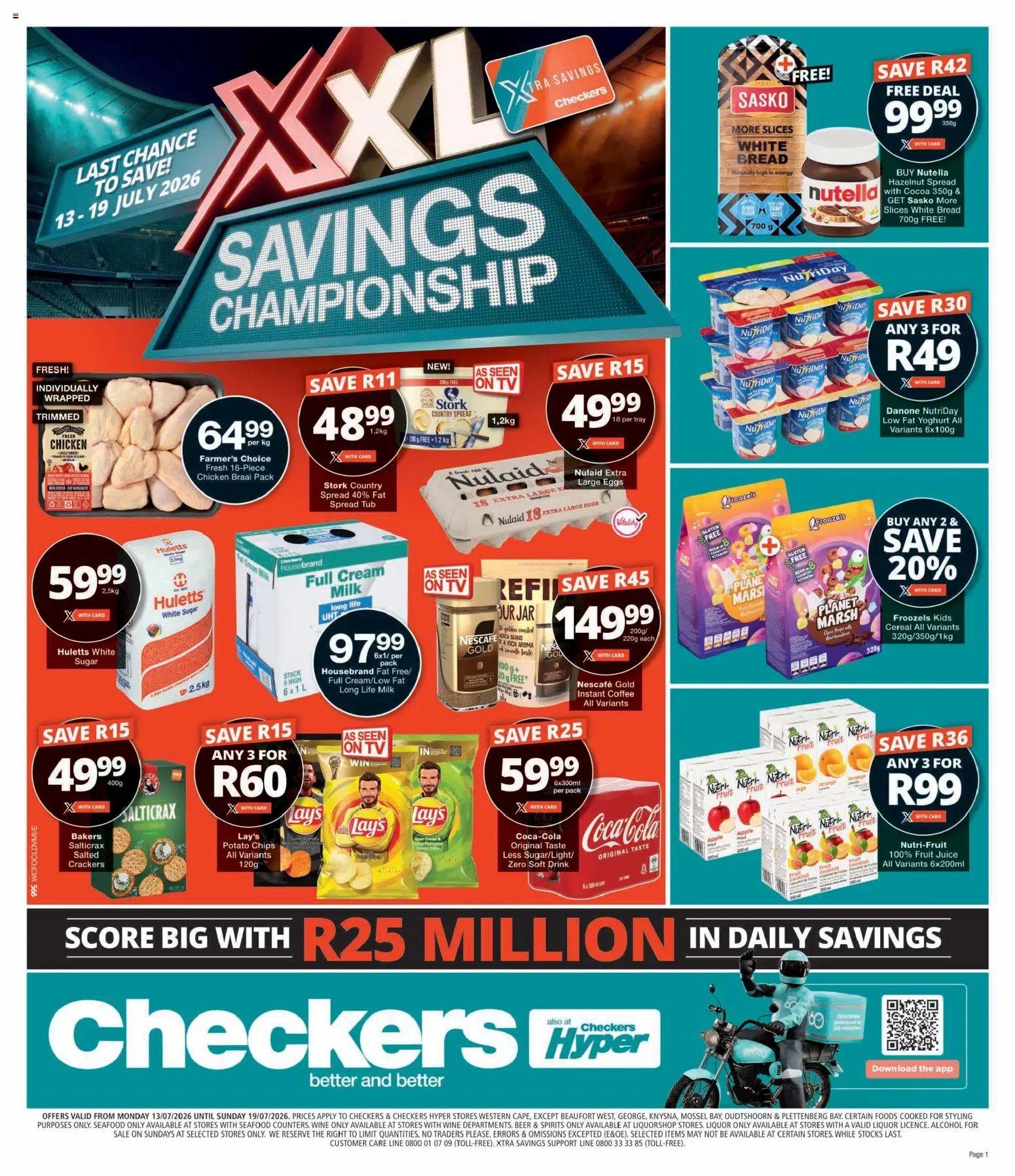 Checkers - Western Cape - XXL Savings Promotion Week