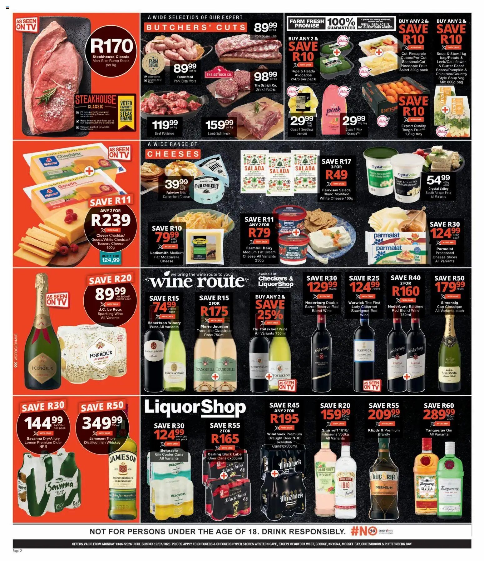 Checkers - Western Cape - XXL Savings Promotion Week