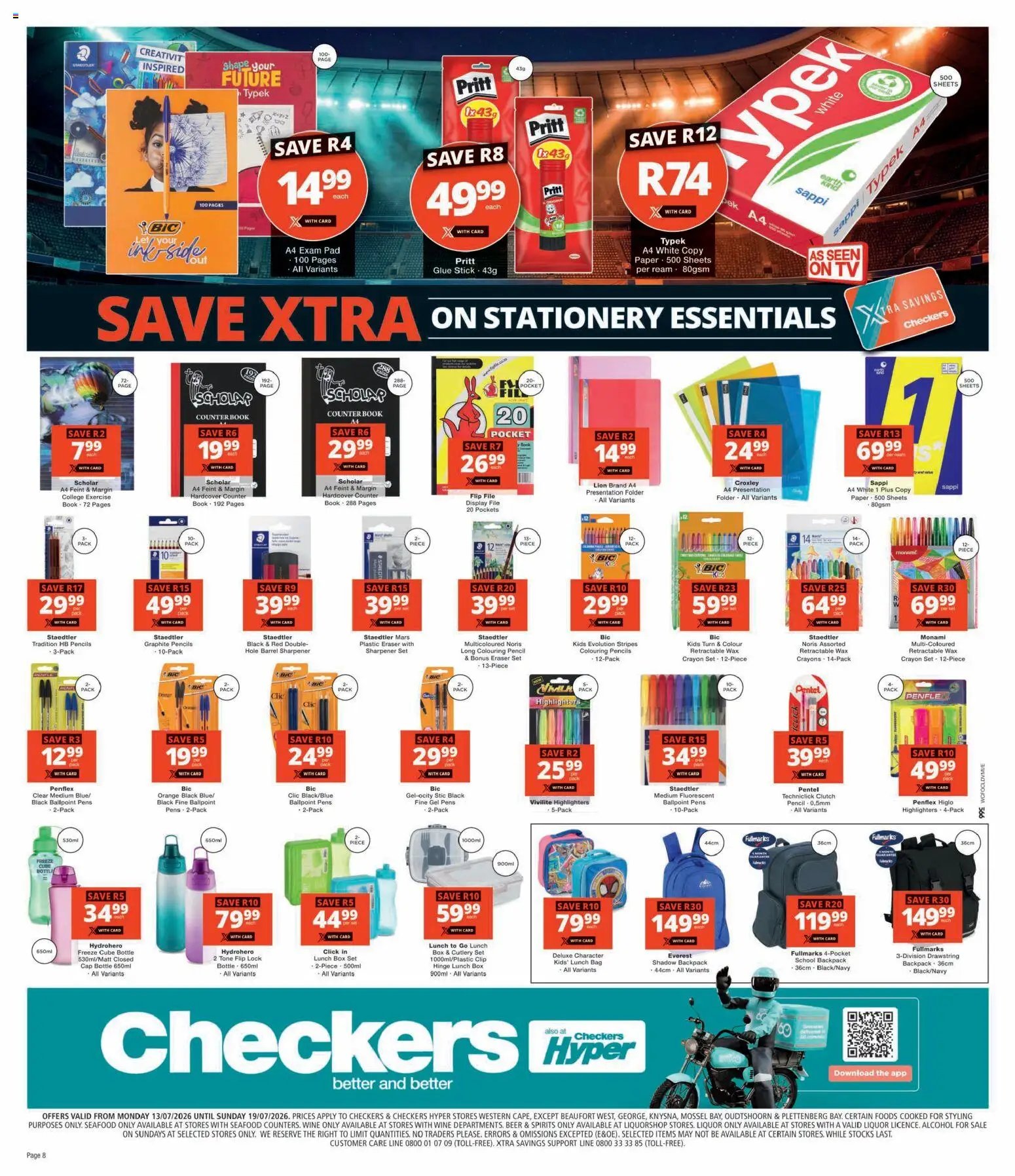 Checkers - Western Cape - XXL Savings Promotion Week
