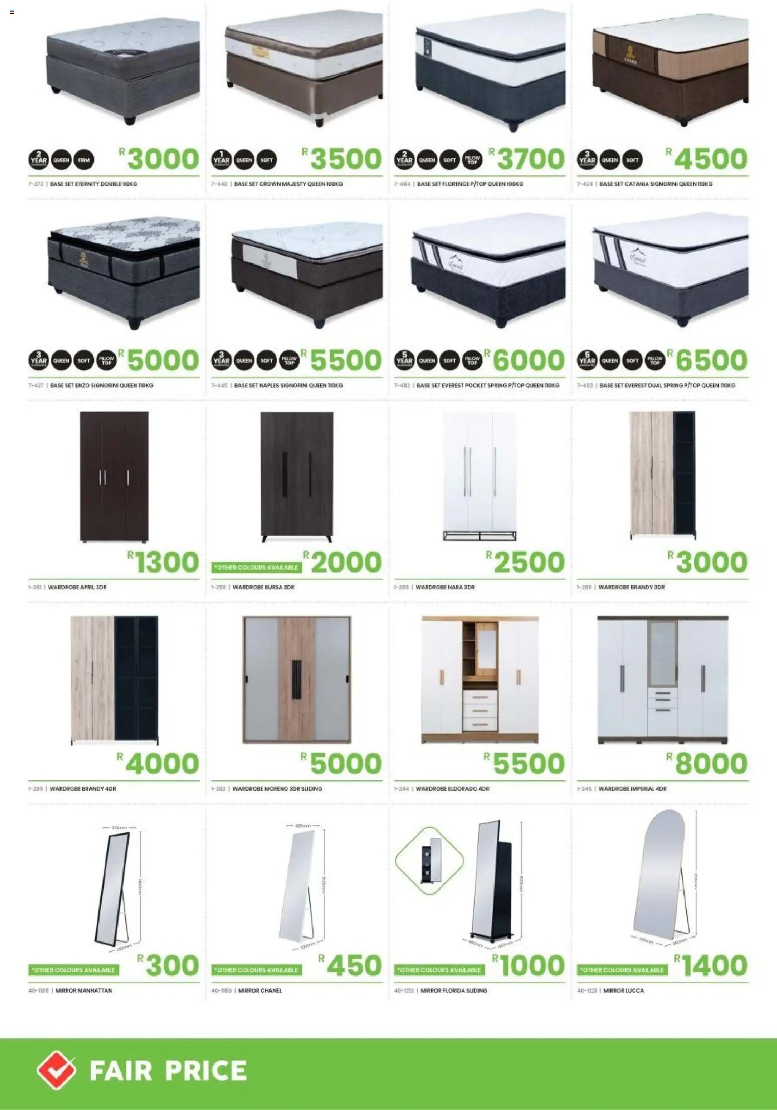 Fair Price Catalogue