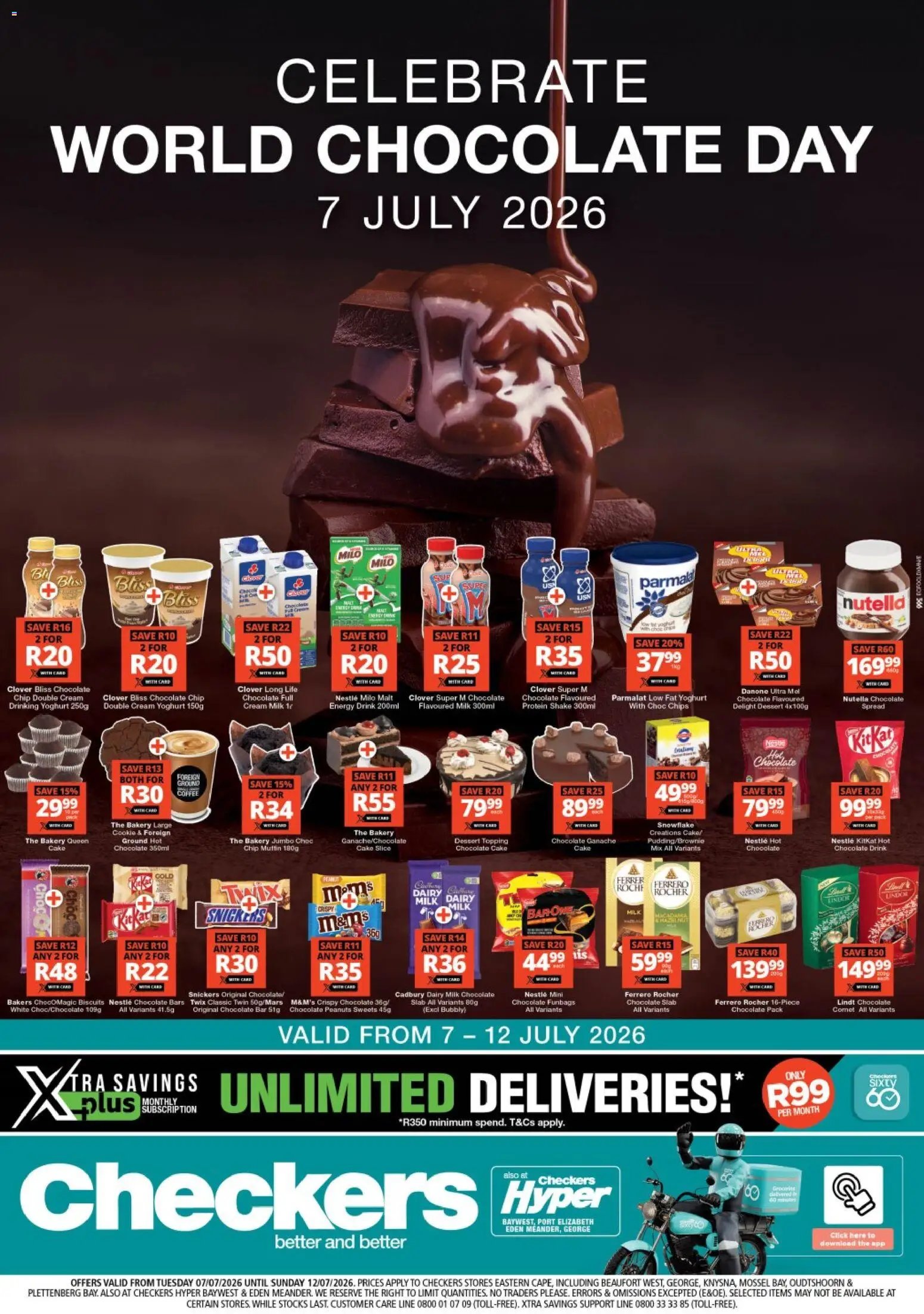 Checkers - Eastern Cape - World Chocolate Day Promotion