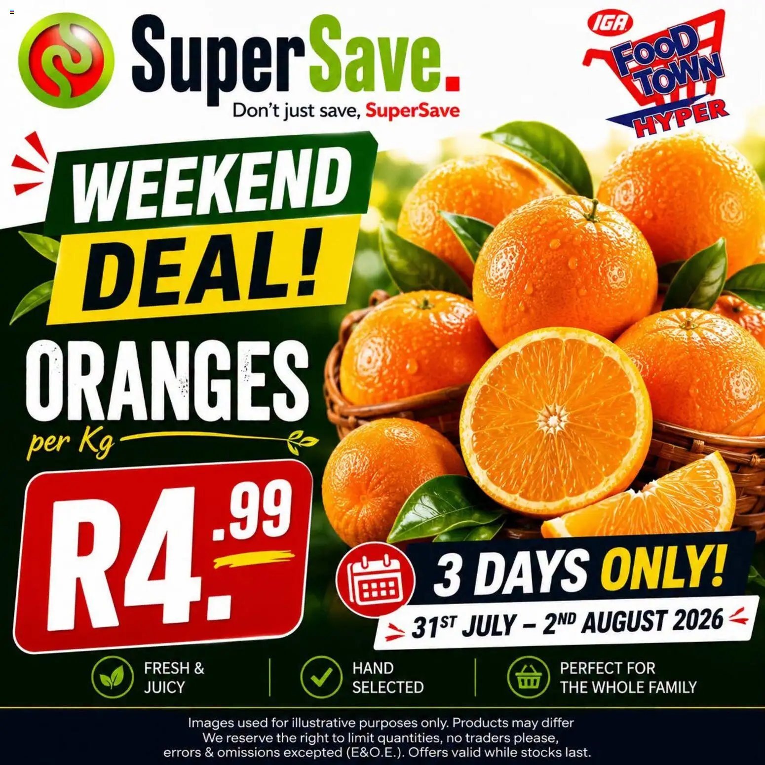 Super Save Weekend Deals