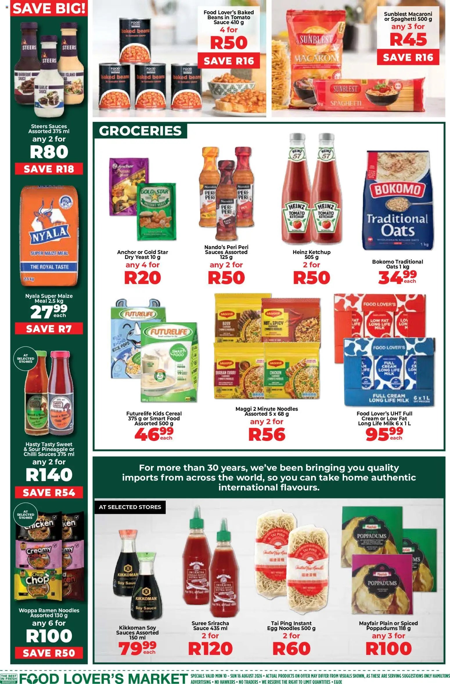 Food Lover's Market KwaZulu-Natal - Mid Month Specials