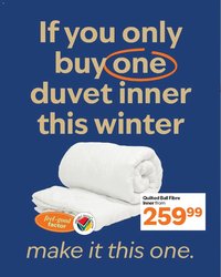 Sheet Street Quilted Ball Fibre Inner