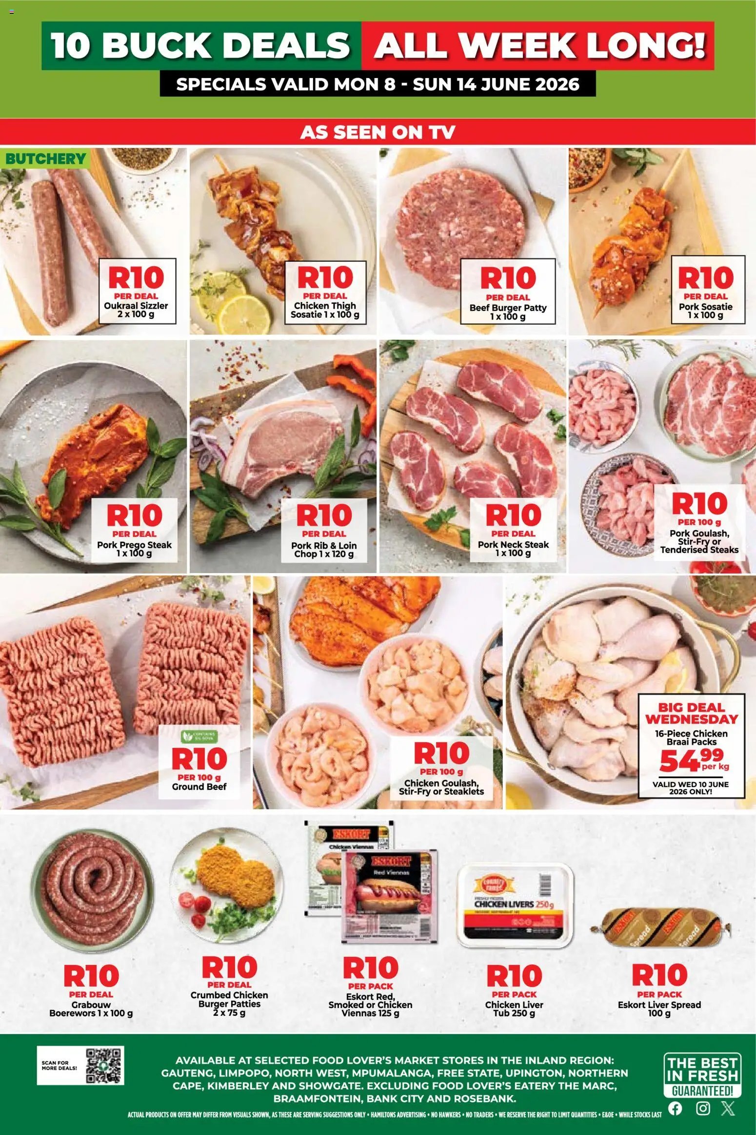 Food Lover's Market Inland Provinces - 10 Buck Week