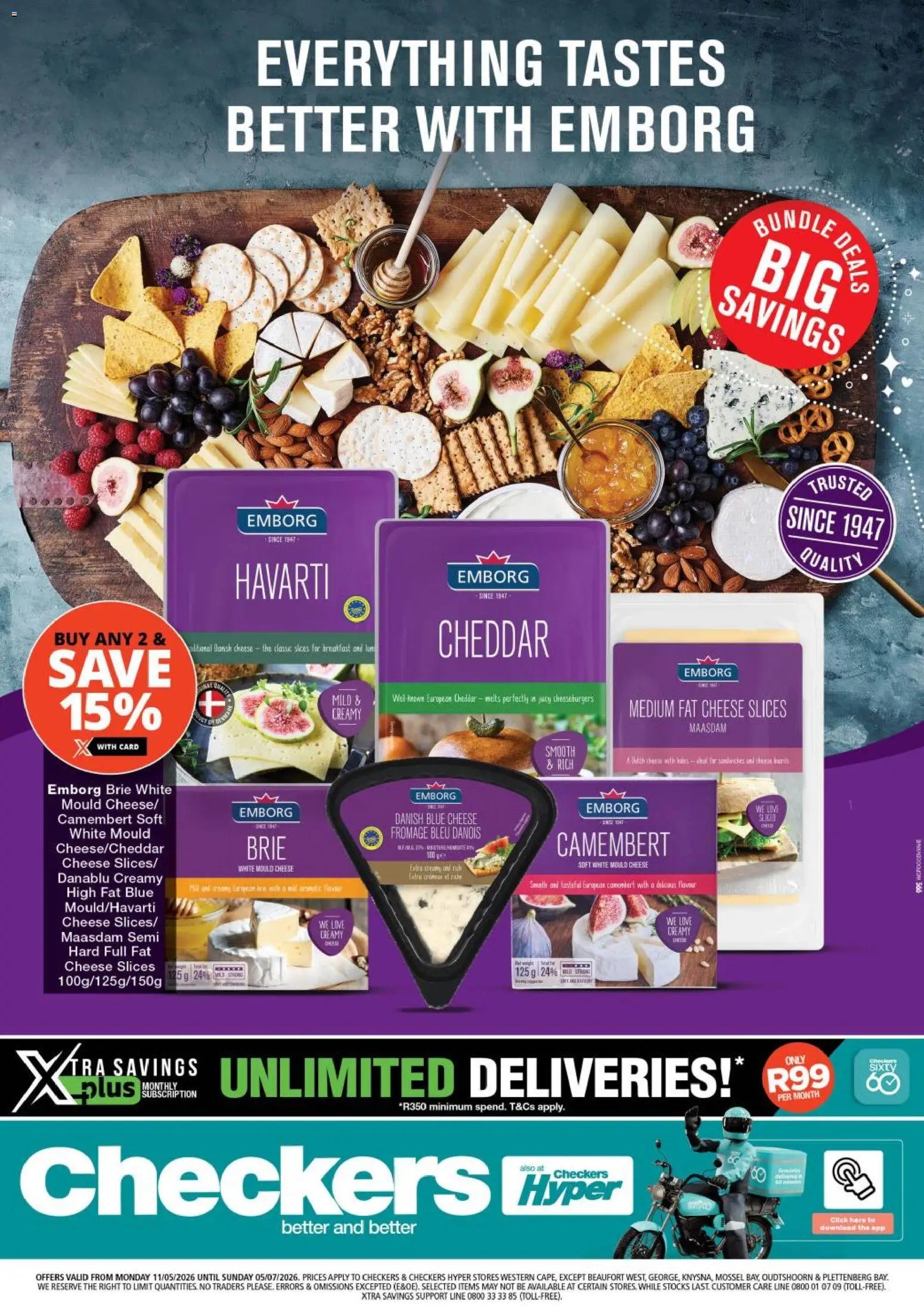 Checkers - Western Cape - Emborg Promotion