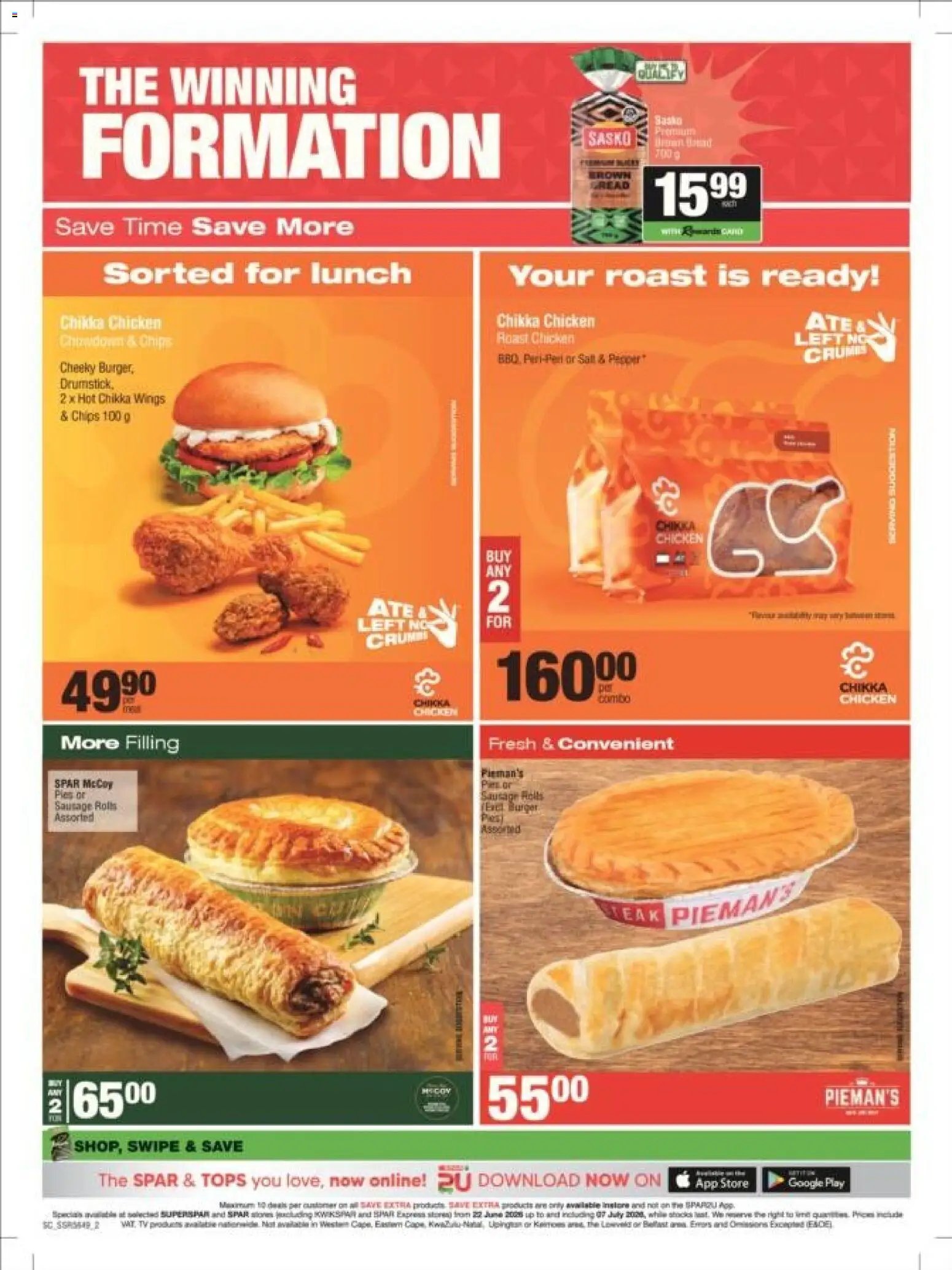 Spar - Gauteng - Weekly Specials