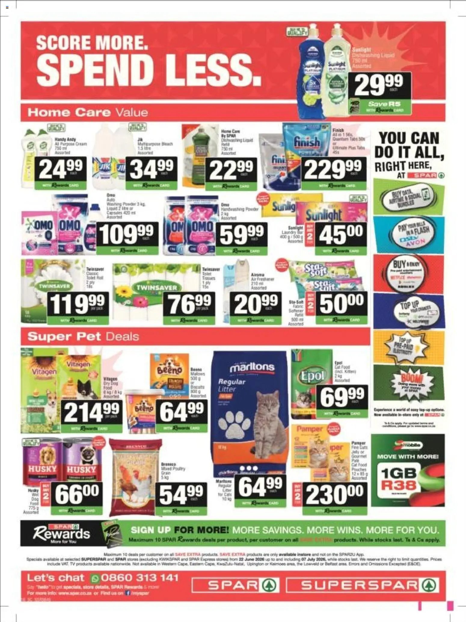 Spar - Gauteng - Weekly Specials