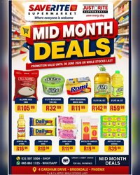 Saverite Mid Month Deals