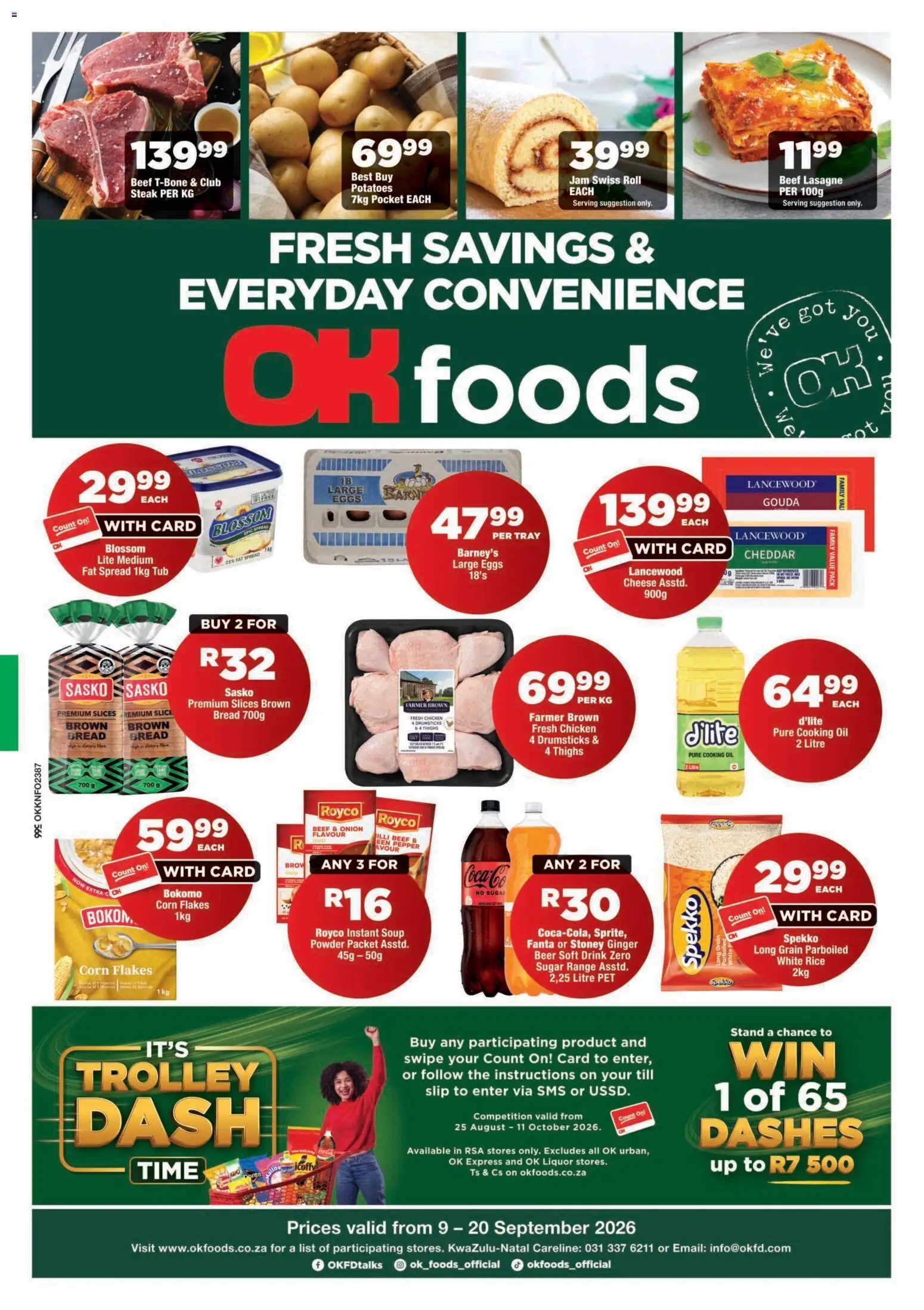 OK Foods - Kwazulu Natal - Specials