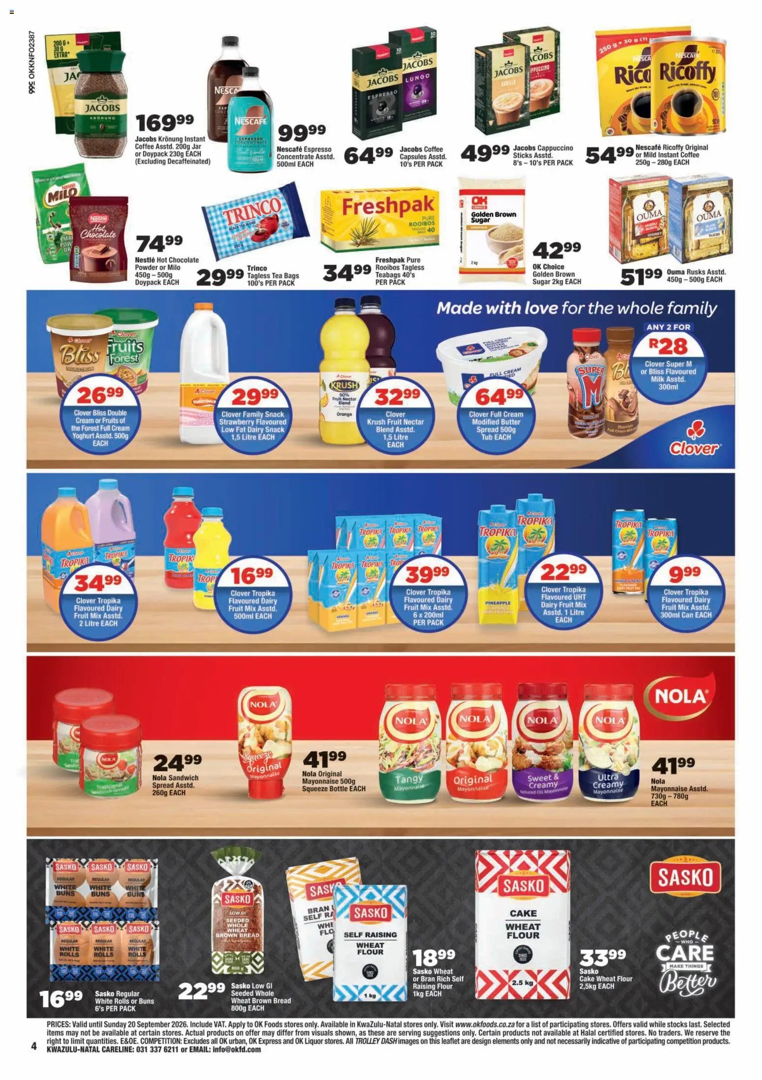 OK Foods - Kwazulu Natal - Specials