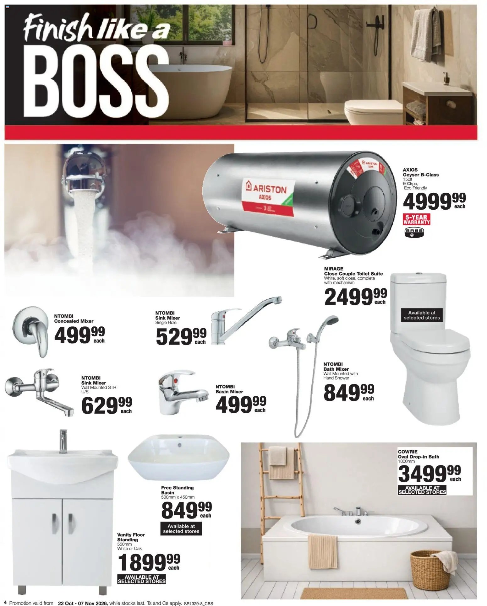 Build It Gauteng - Specials