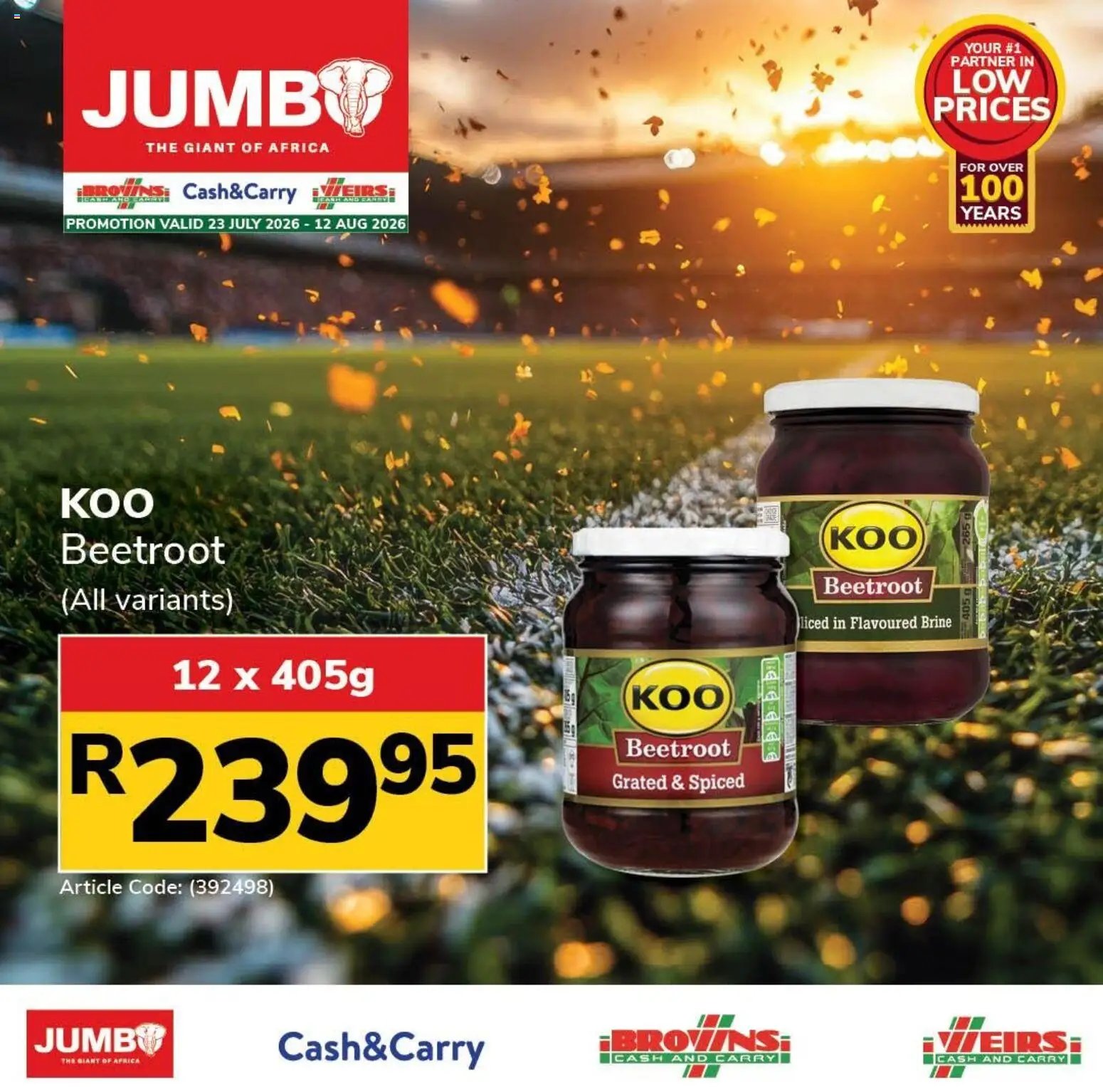 Jumbo Pantry Specials