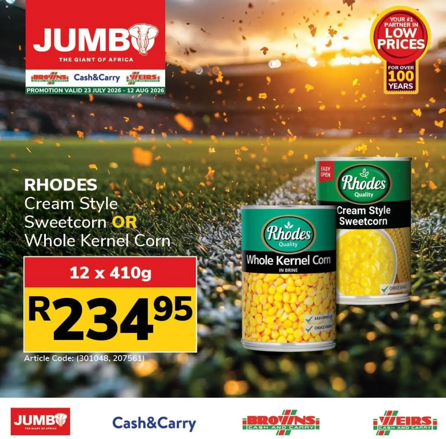 Jumbo Pantry Specials