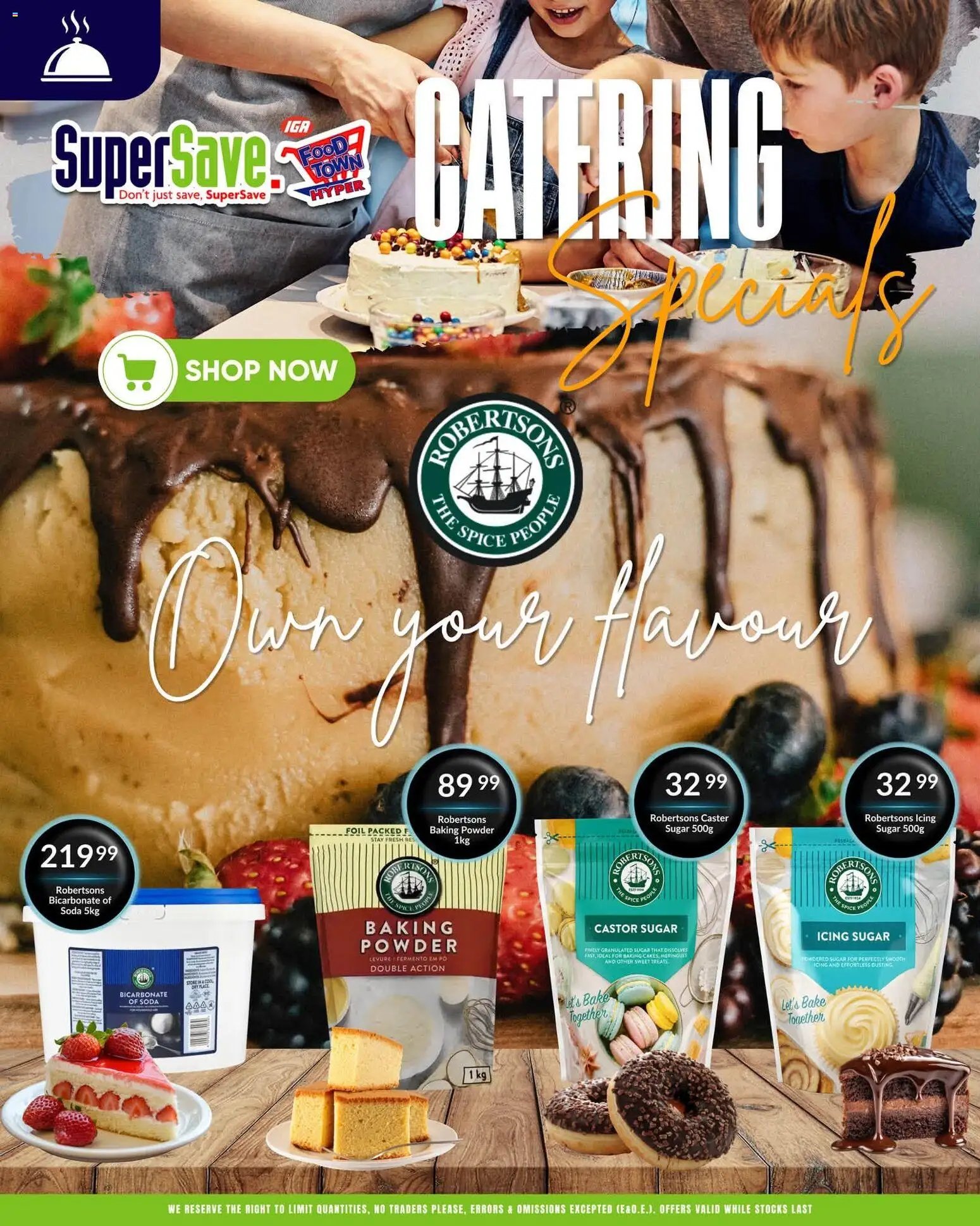 Super Save Catering Specials