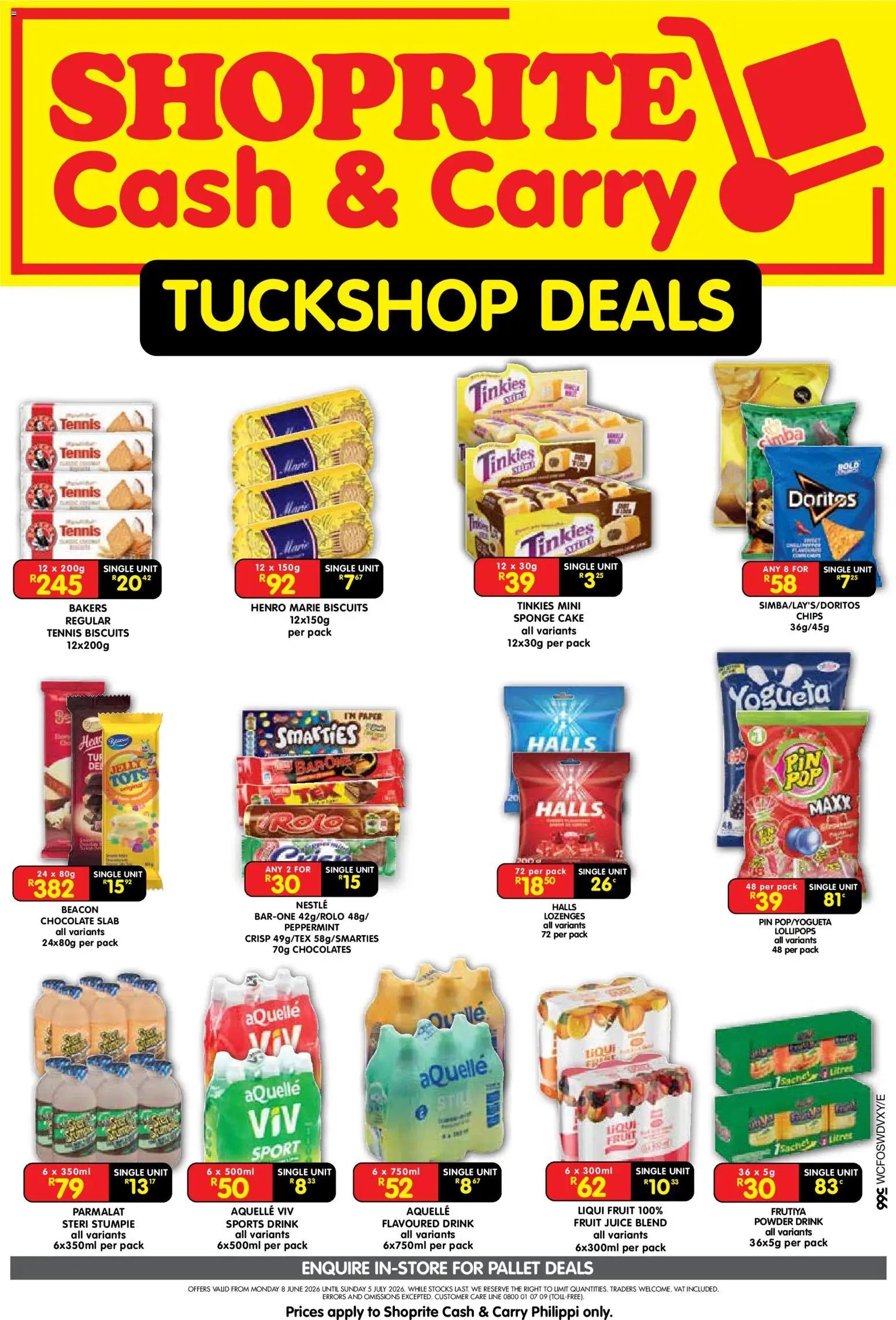 Shoprite - Western Cape - Cash & Carry Tuckshop Deals Philippi
