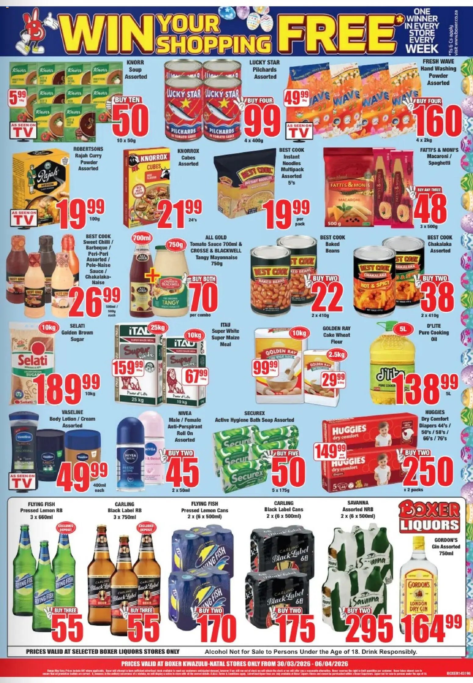 Boxer - KwaZulu-Natal - Weekly Specials (2026-03-30 - 2027-04-06) | 3