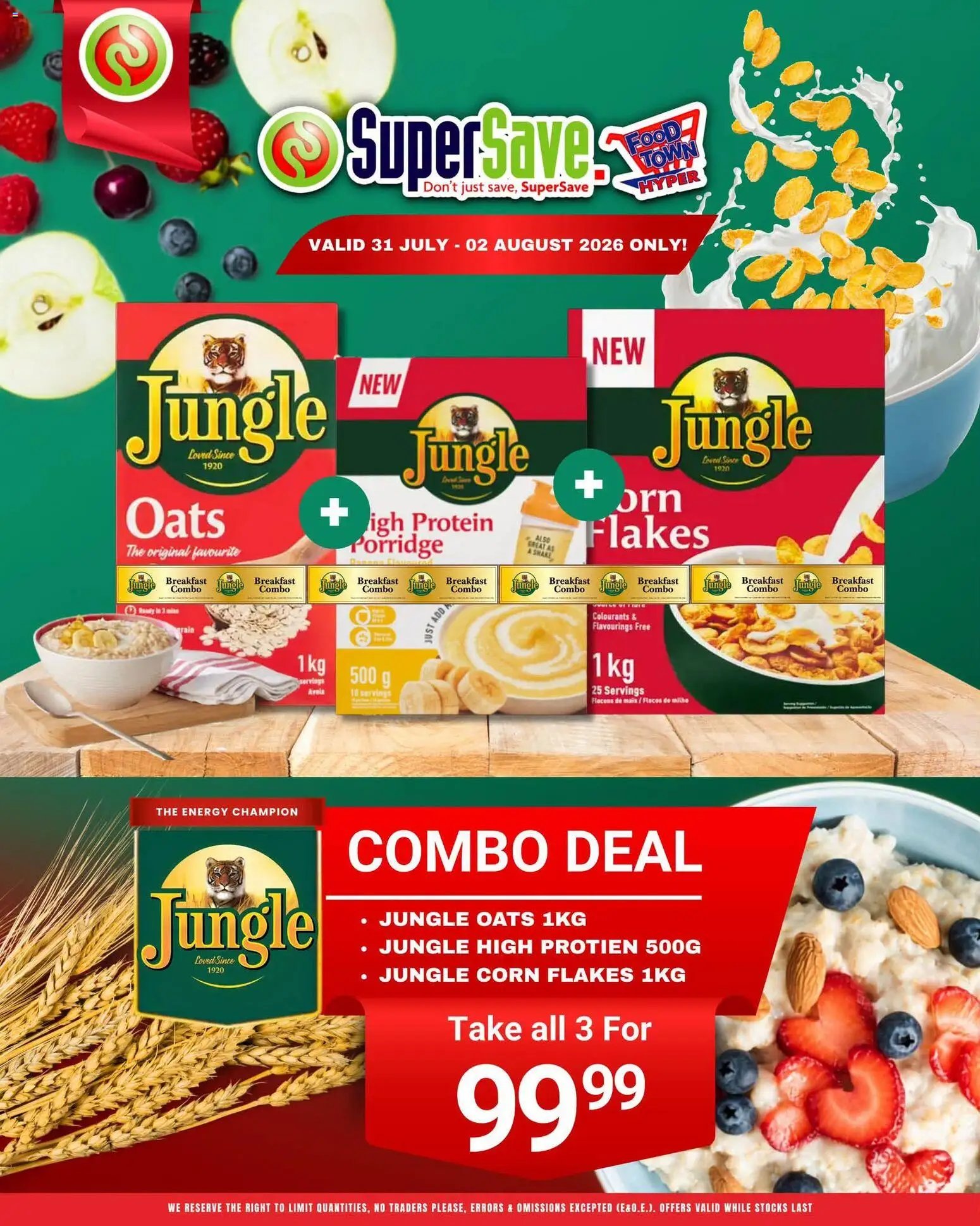 Super Save Jungle specials