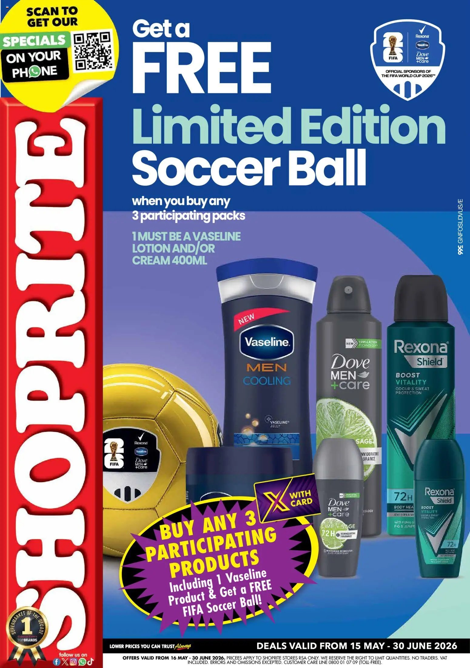 Shoprite - Gauteng - Shield Personal Care Promotion
