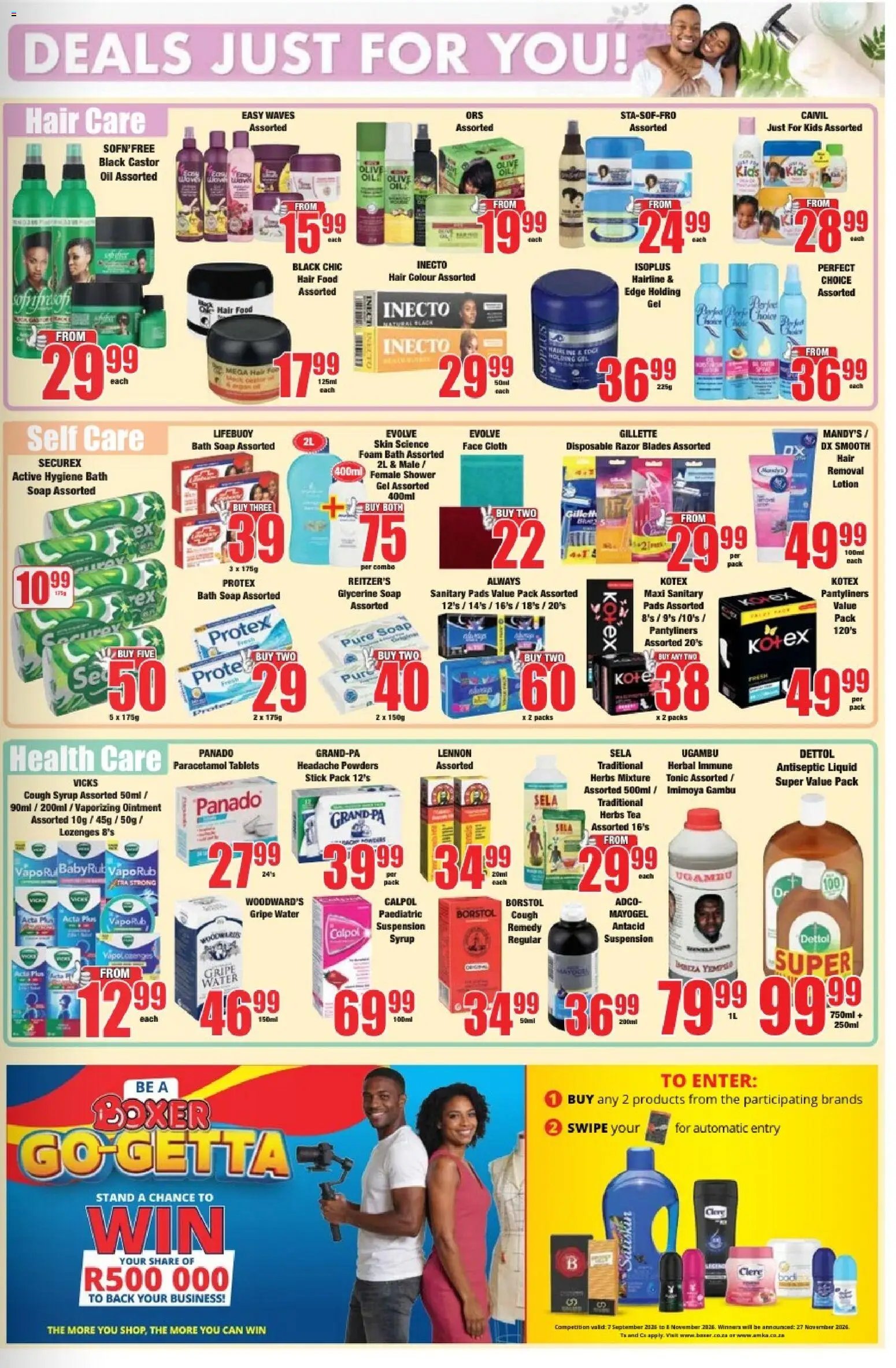 Boxer Specials
