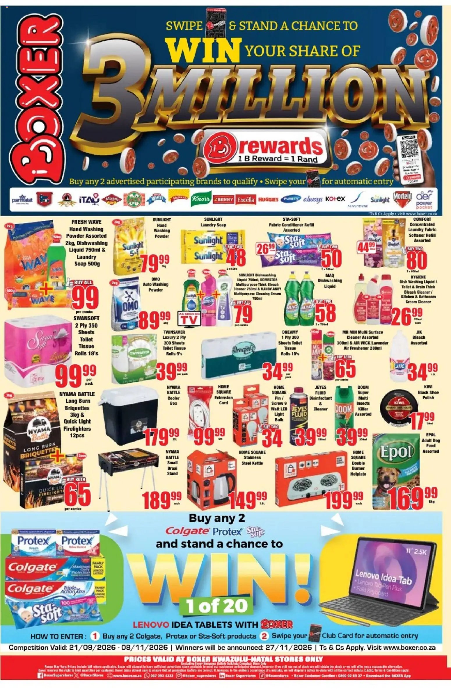 Boxer Specials