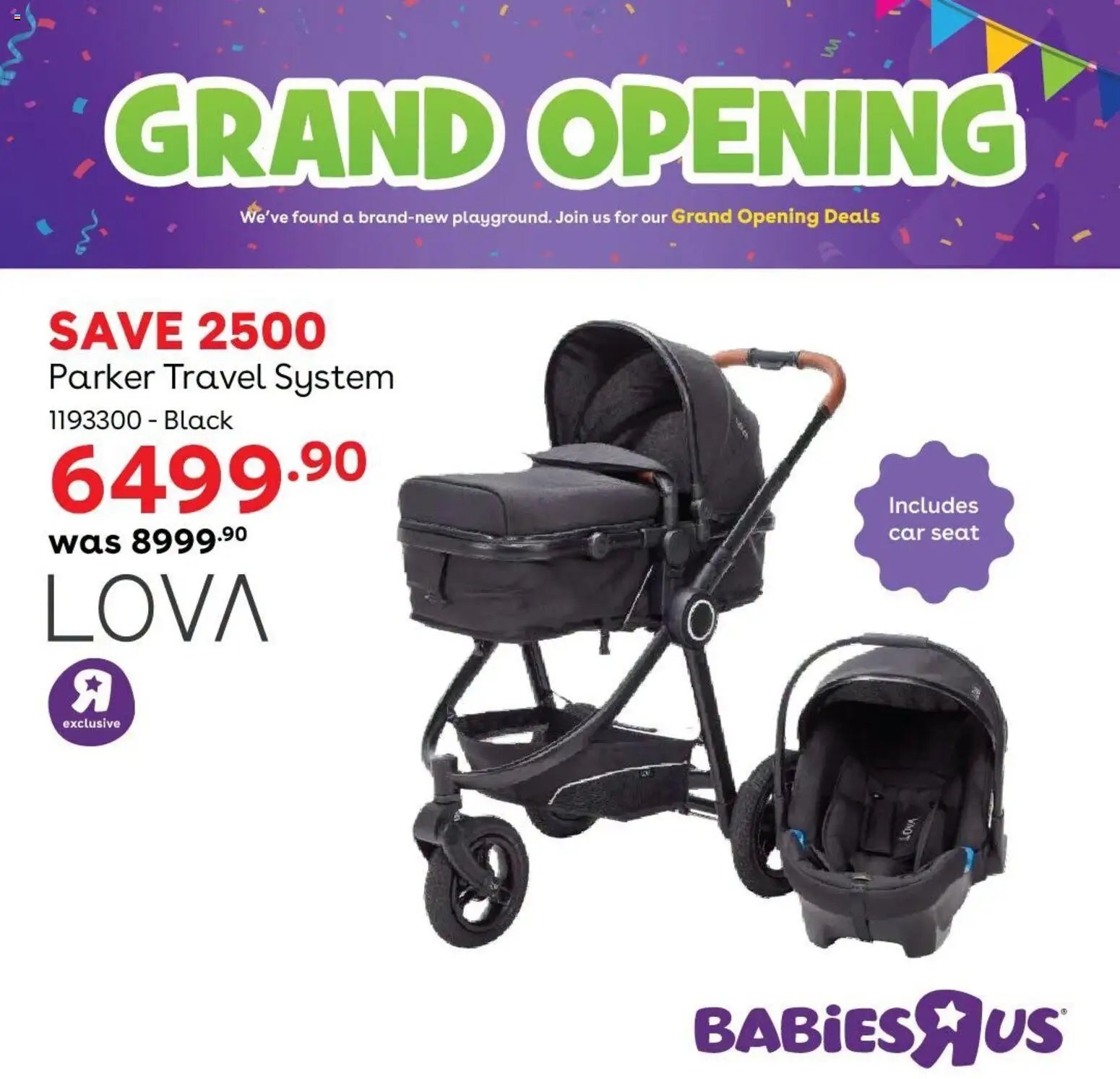 Babies R Us Grand Opening