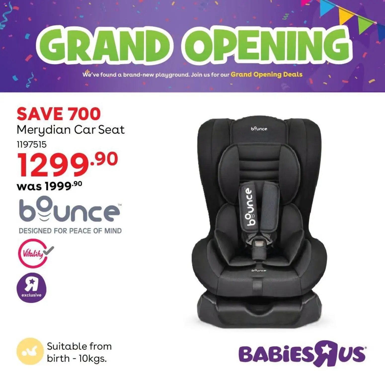 Babies R Us Grand Opening