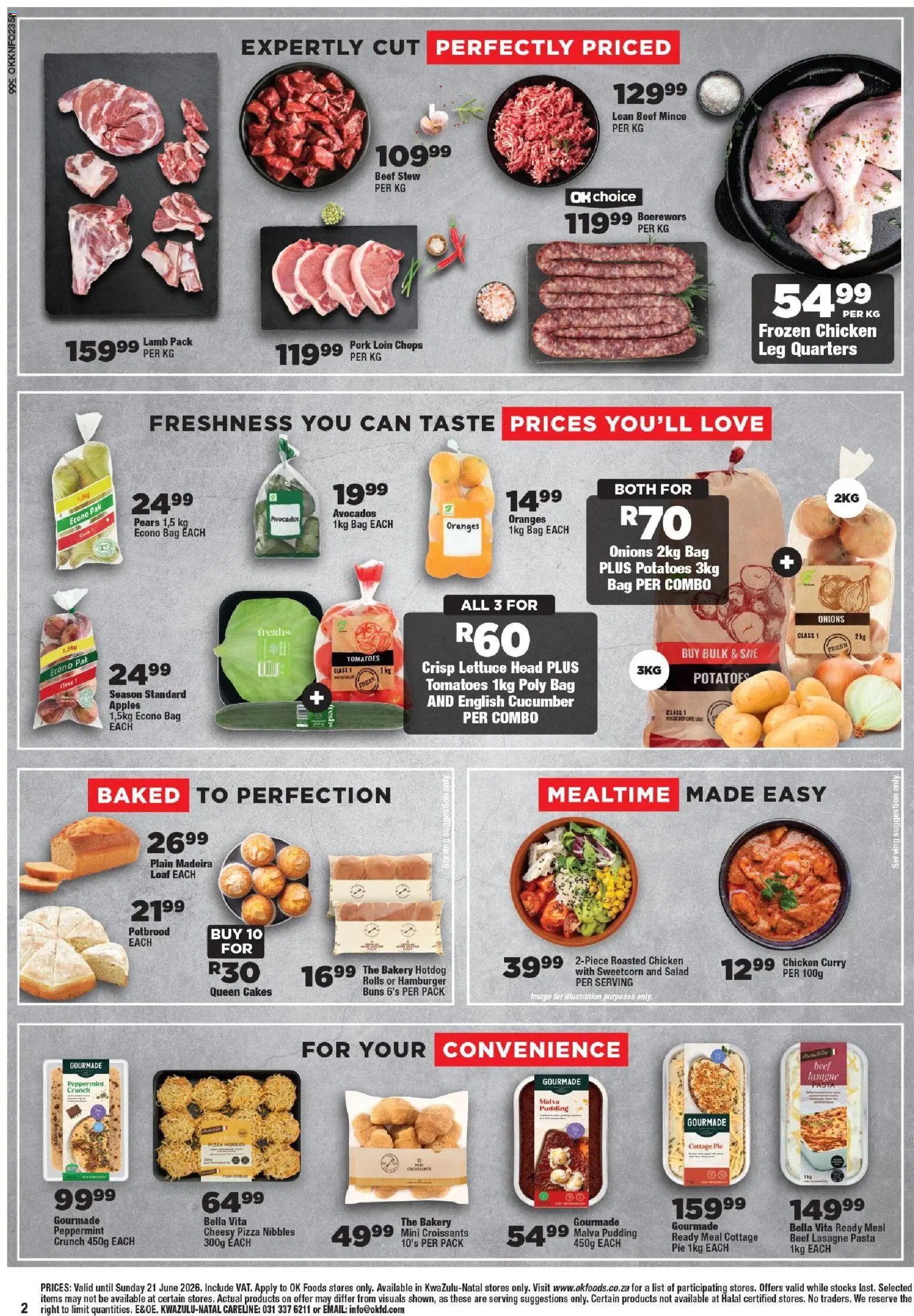 OK Foods - Kwazulu Natal - Specials
