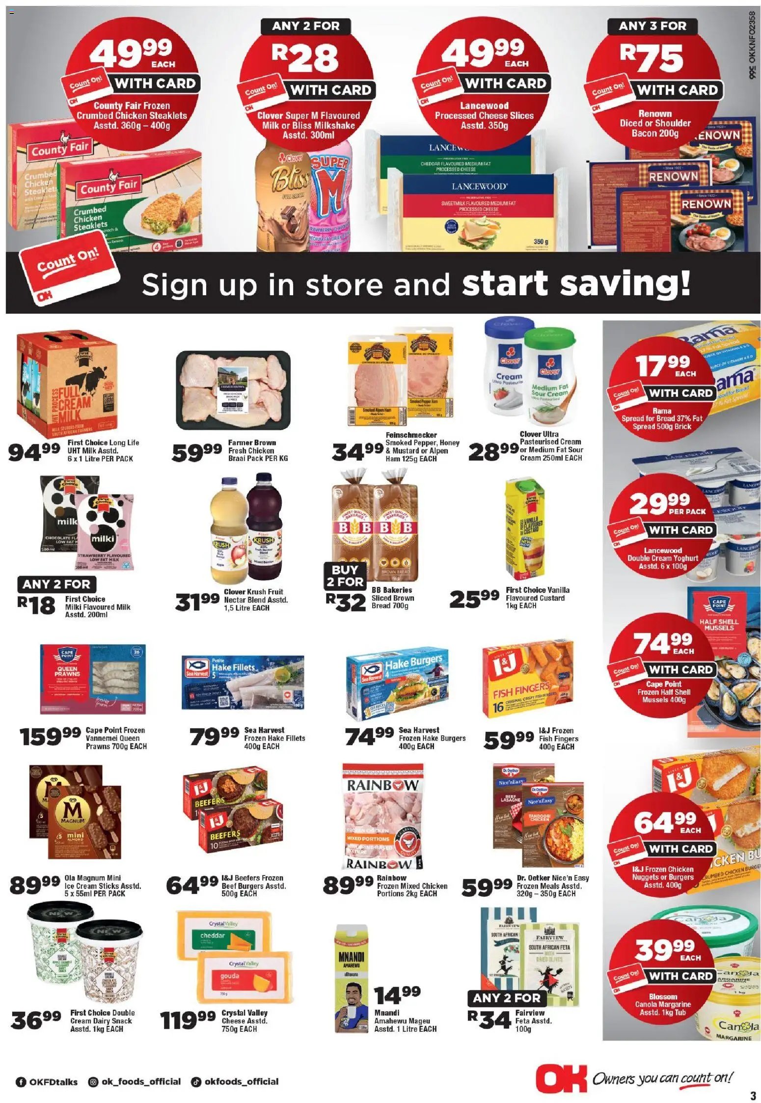 OK Foods - Kwazulu Natal - Specials