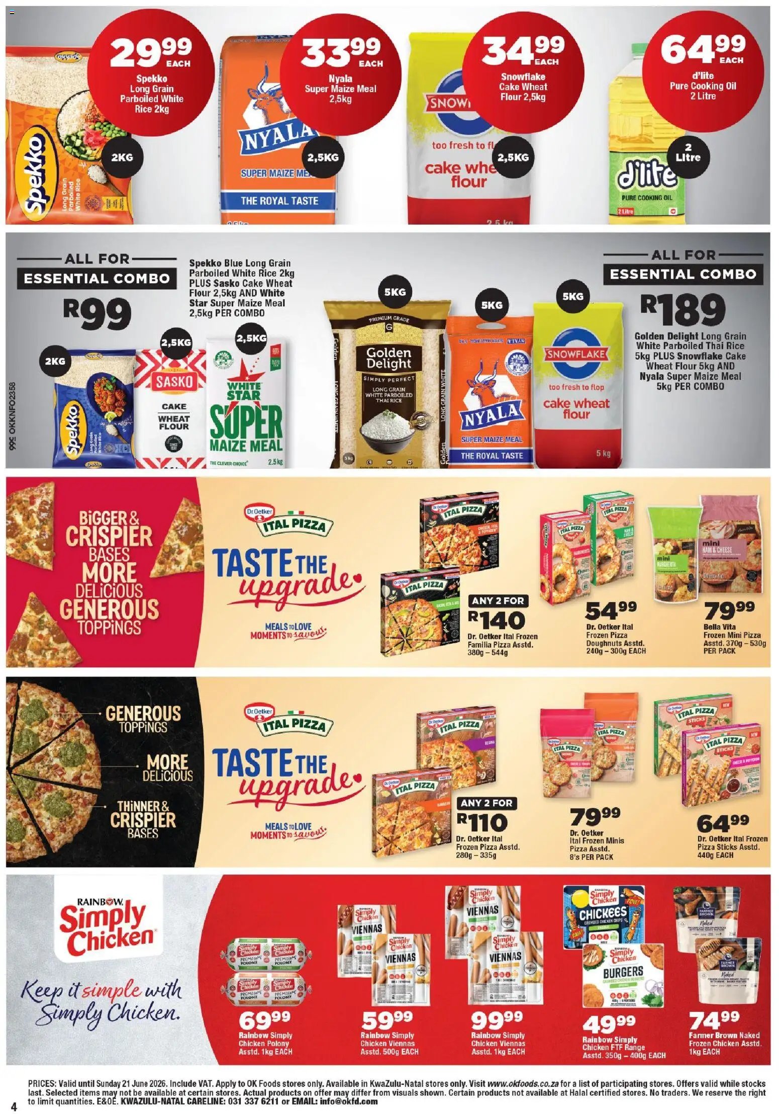 OK Foods - Kwazulu Natal - Specials