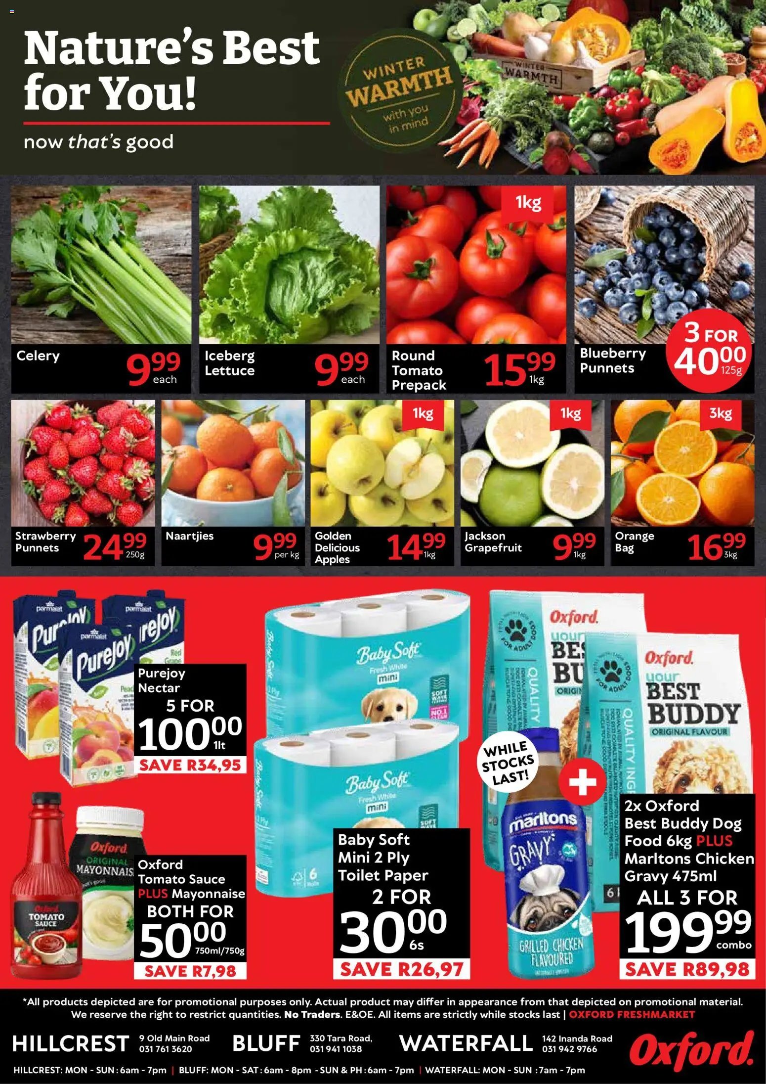 Oxford Freshmarket Price Drop
