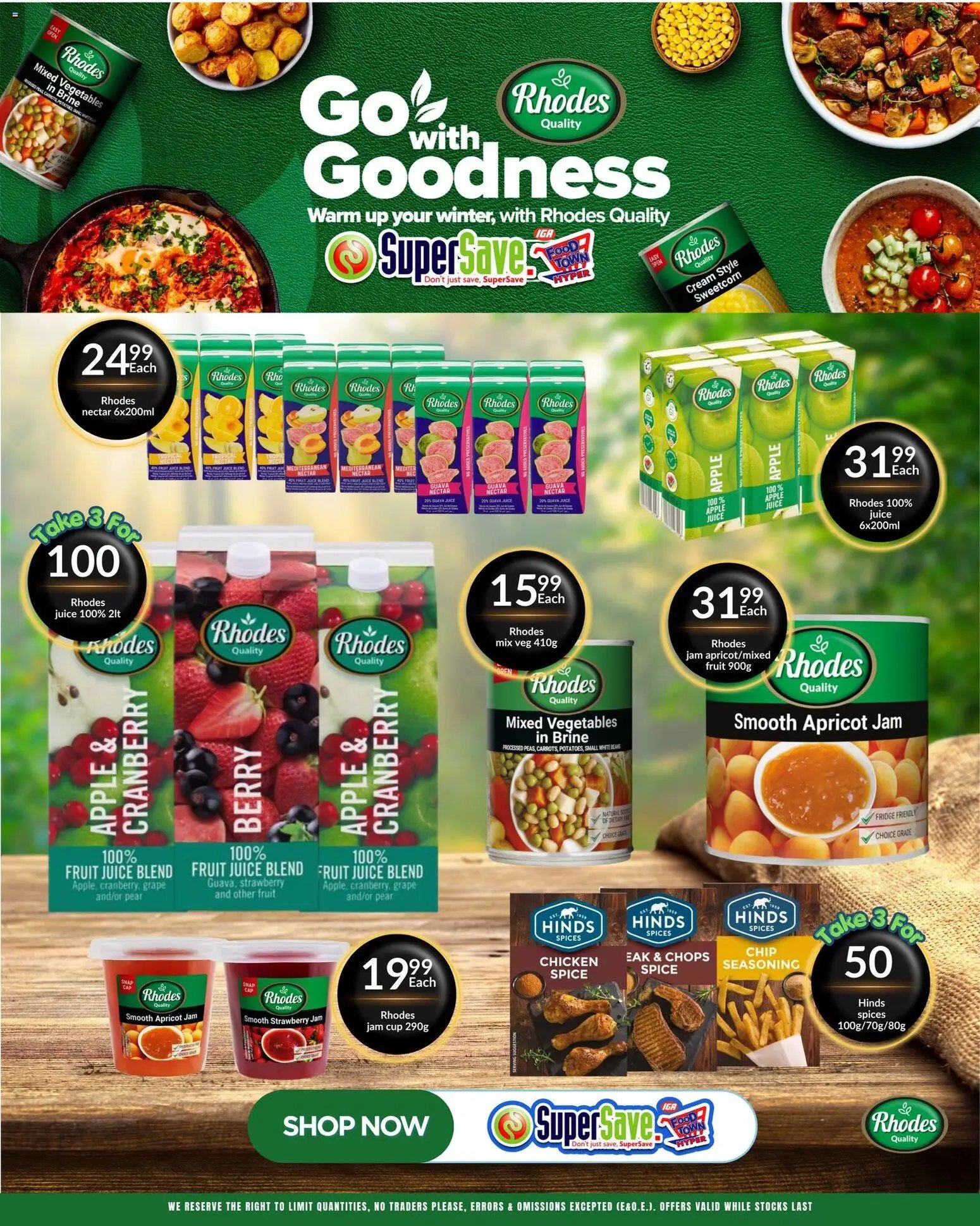Super Save Specials