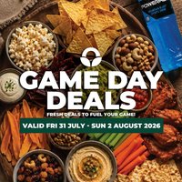 Food Lover's Market Game day deals