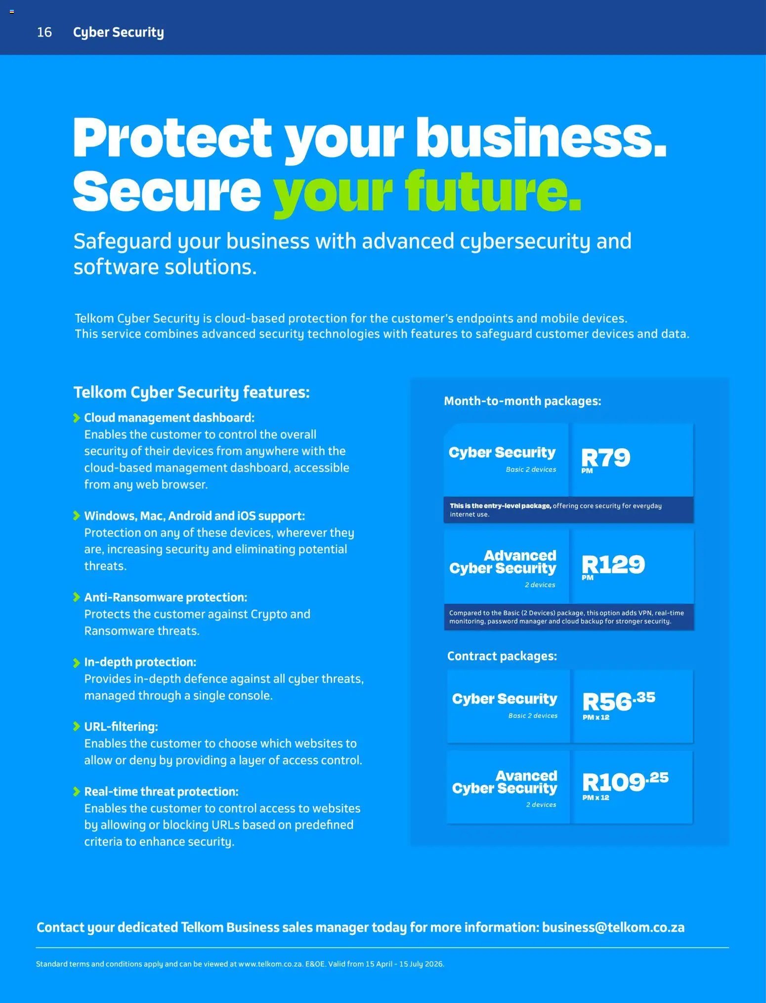 Telkom Business Deals (2026-04-15 - 2026-07-15) | 16