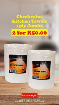 Check Save Value Kitchen Towels