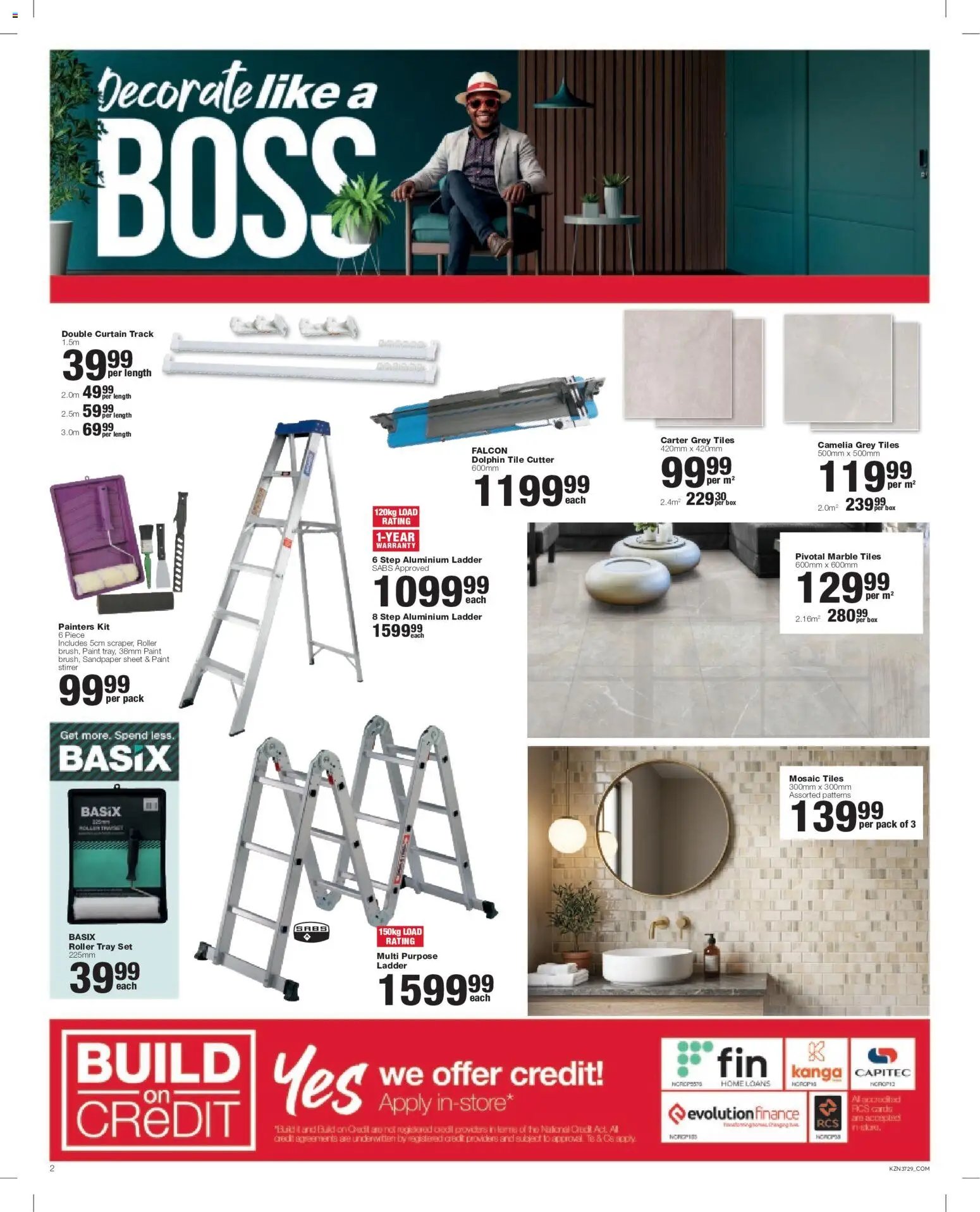 Build It Kwazulu-Natal - Specials