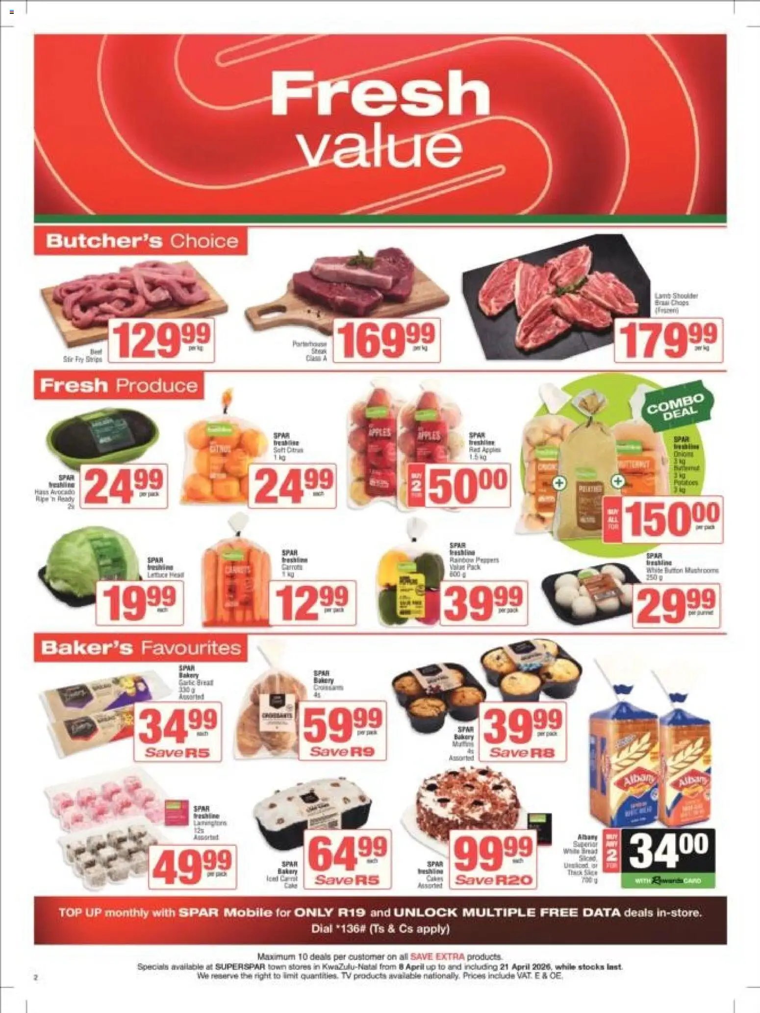 Superspar KwaZulu-Natal - Weekly Specials (2026-04-08 - 2026-04-21) | 2